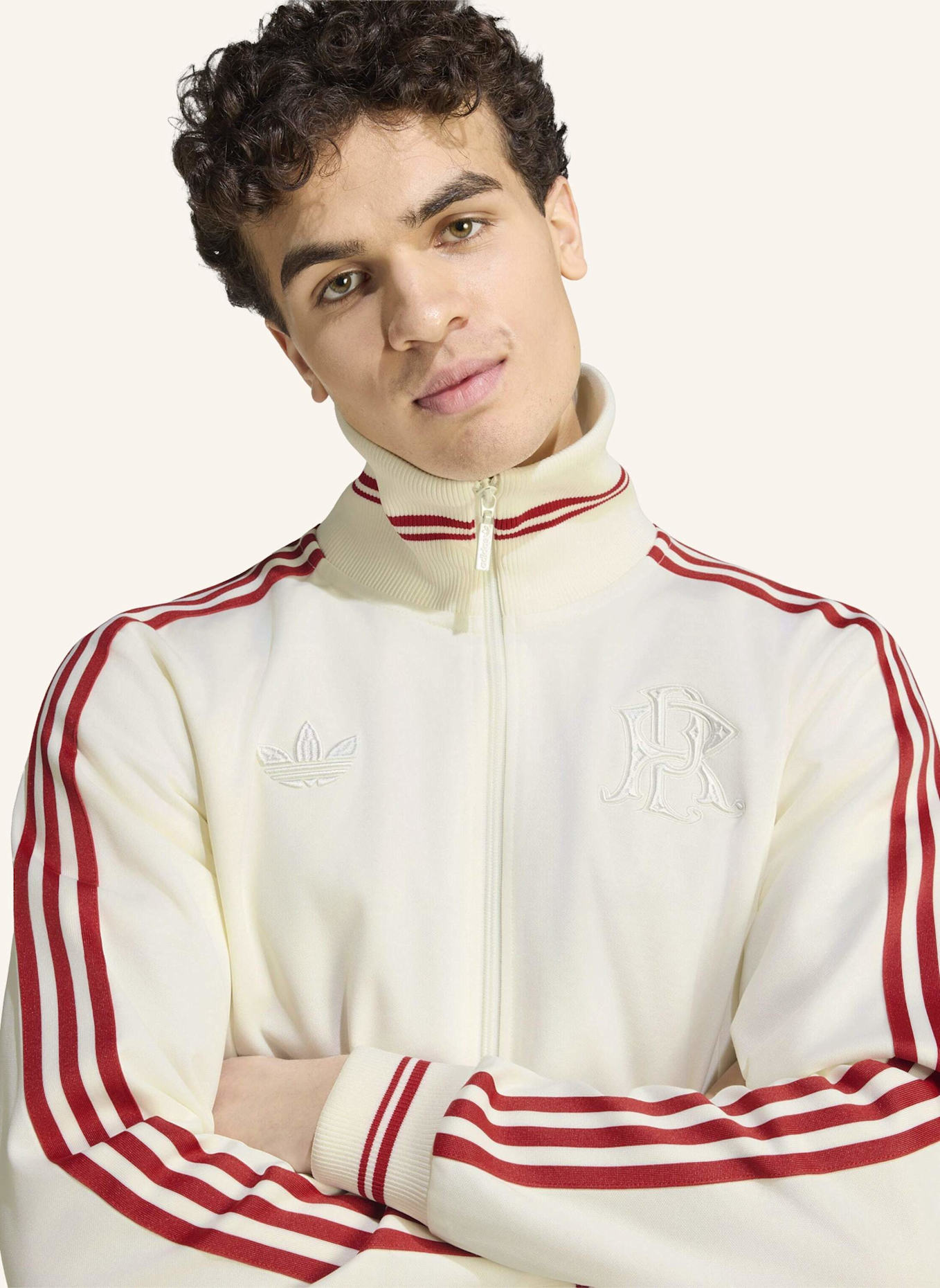 adidas RIVER PLATE 125TH ANNIVERSARY TRAININGSJACKE: WEISS
