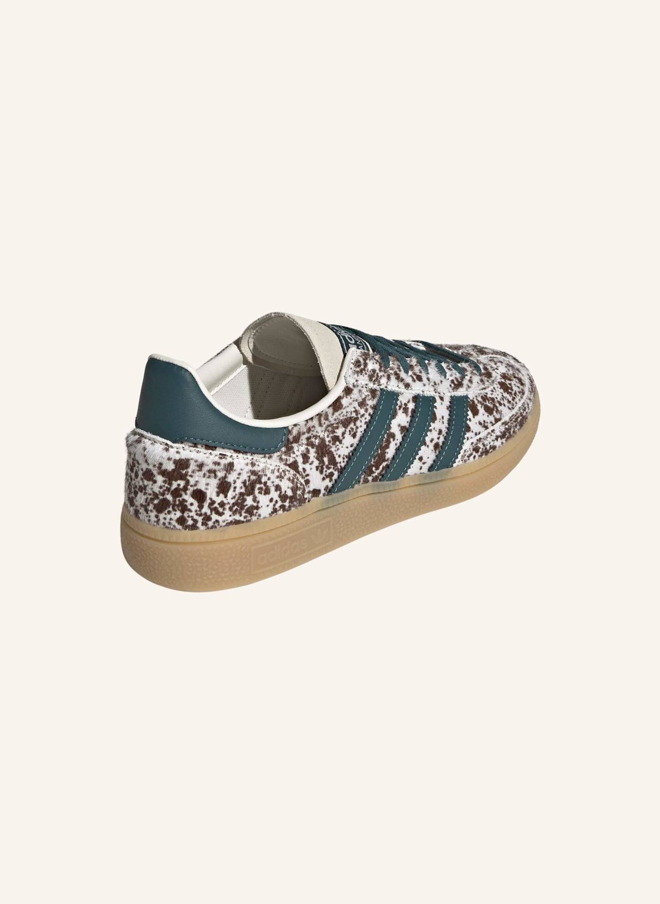 adidas Originals HANDBALL SPEZIAL SCHUH: WEISS/ GRÜN/ BRAUN