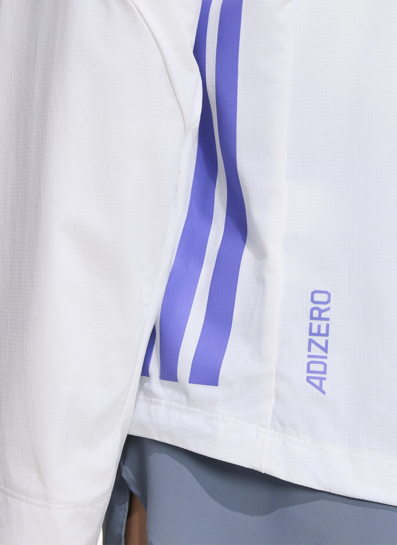 adidas Laufjacke ADIZERO: WEISS