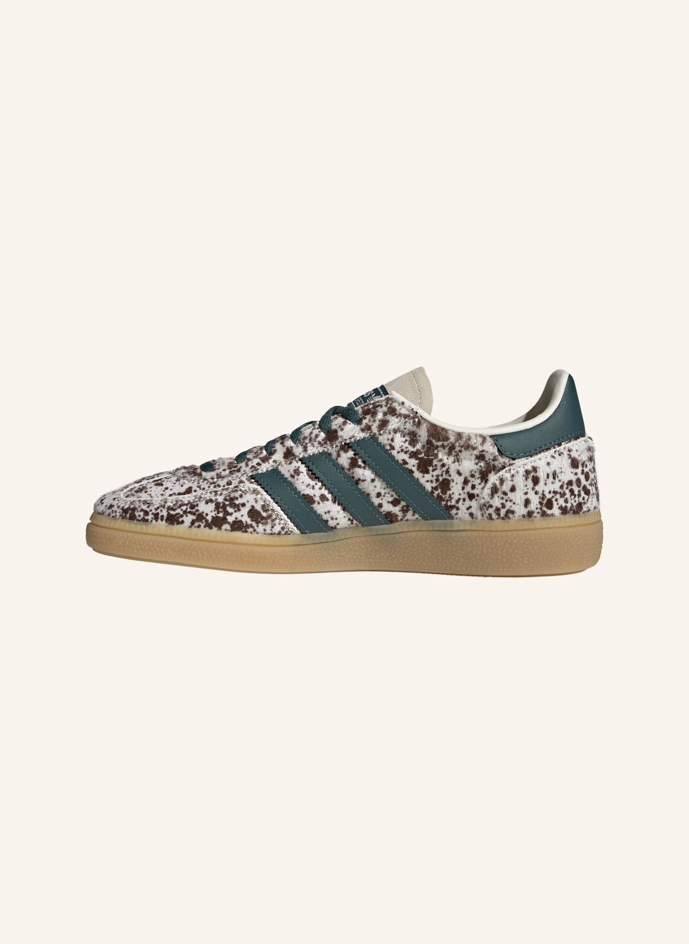 adidas Originals HANDBALL SPEZIAL SCHUH: WEISS/ GRÜN/ BRAUN