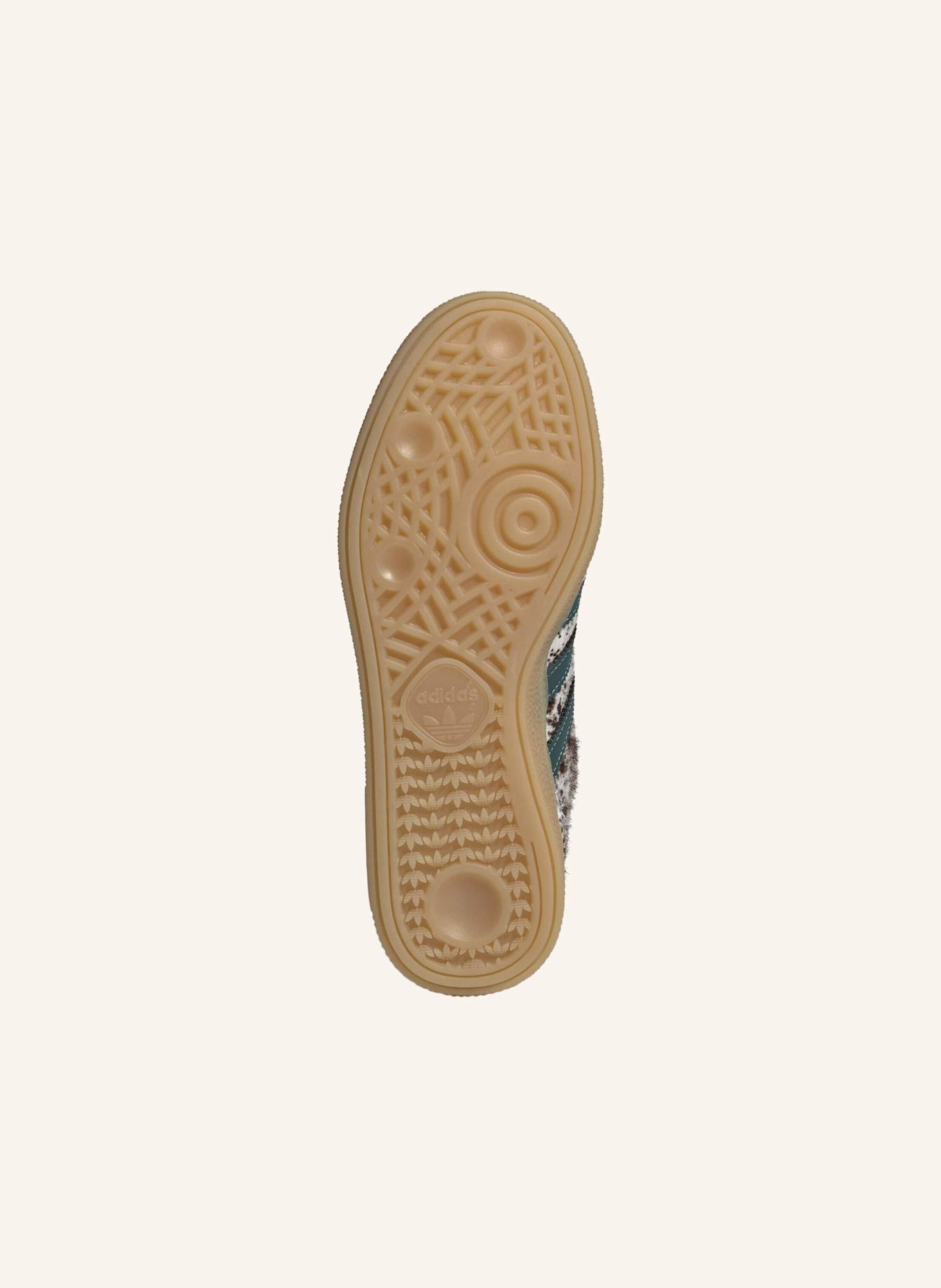adidas Originals HANDBALL SPEZIAL SCHUH: WEISS/ GRÜN/ BRAUN