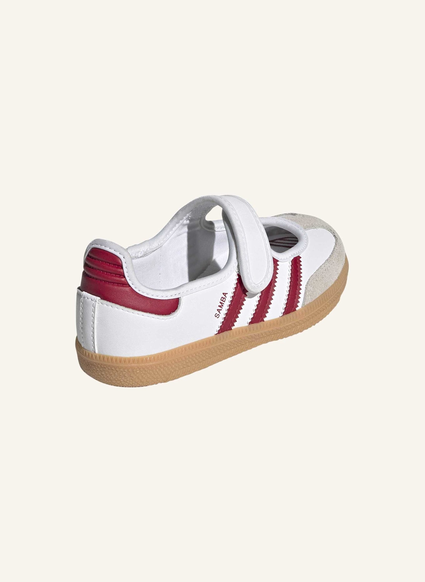 adidas Originals SAMBA JANE SCHUH: WEISS/ ROT/ BEIGE