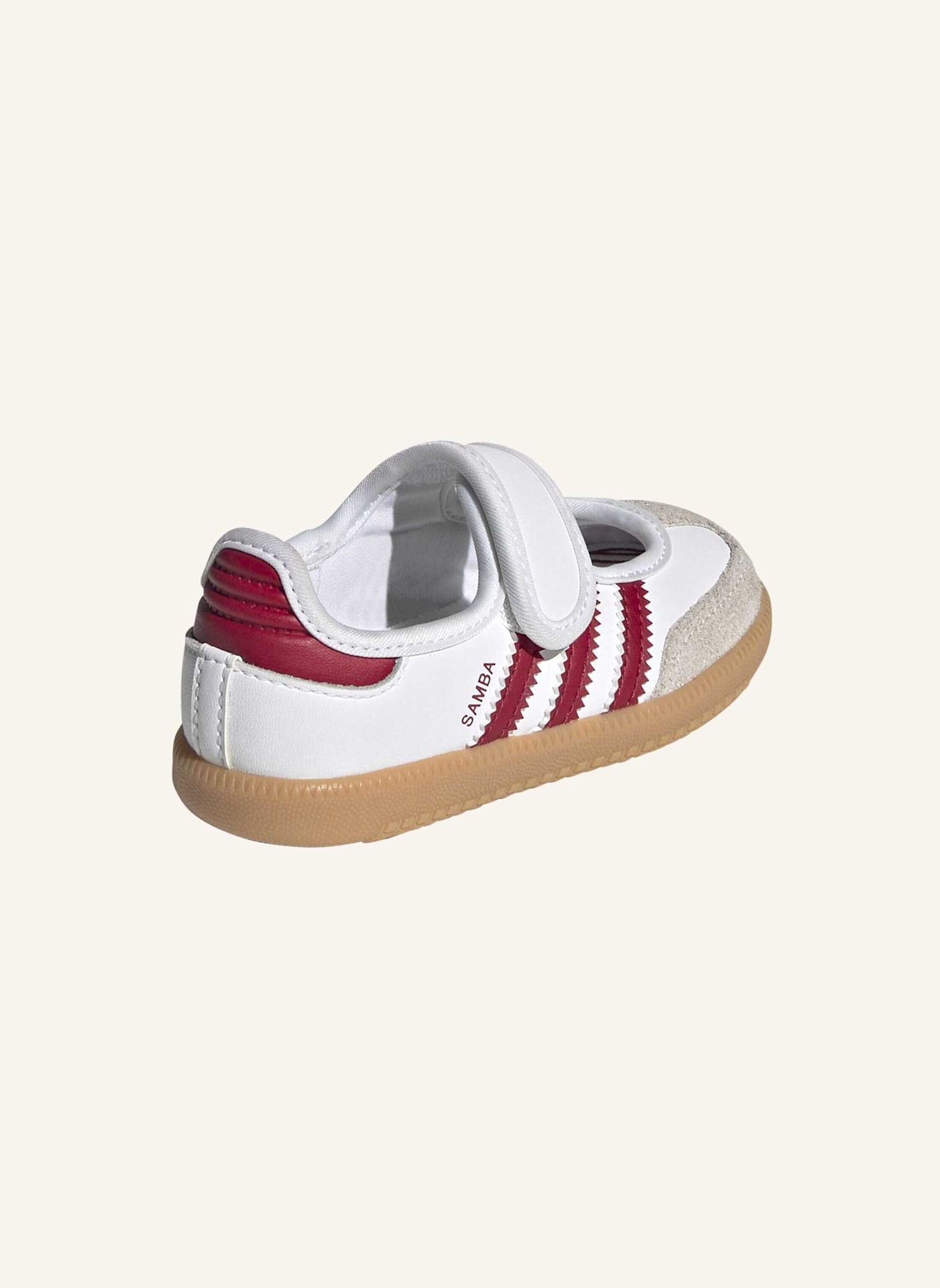 adidas Originals SAMBA JANE SCHUH: WEISS/ ROT/ BEIGE
