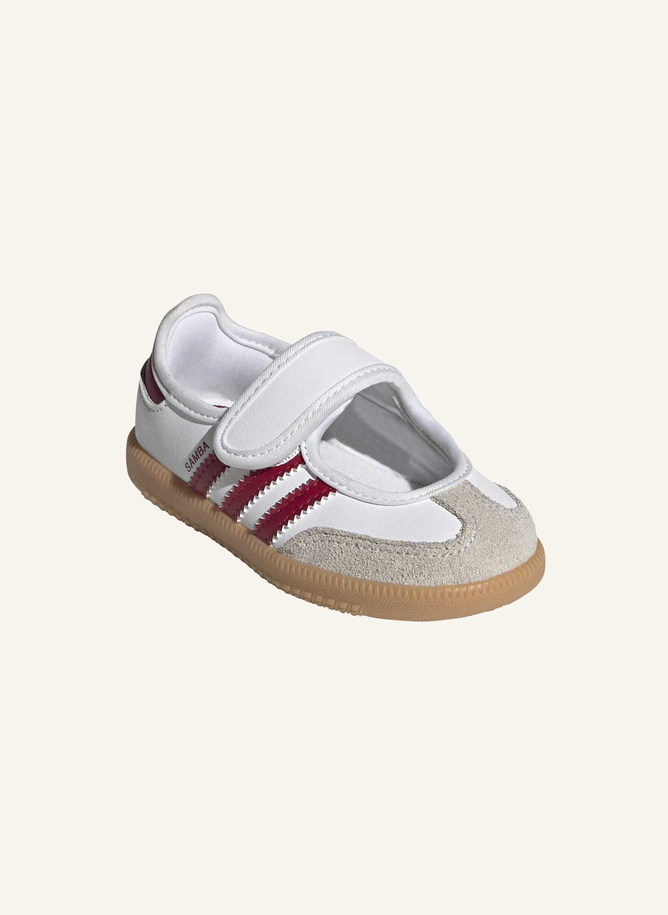 adidas Originals SAMBA JANE SCHUH: WEISS/ ROT/ BEIGE