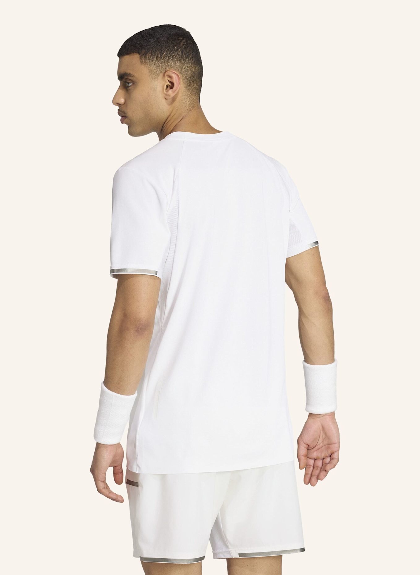 adidas TENNIS CLIMACOOL+ FREELIFT T-SHIRT PRO: WEISS
