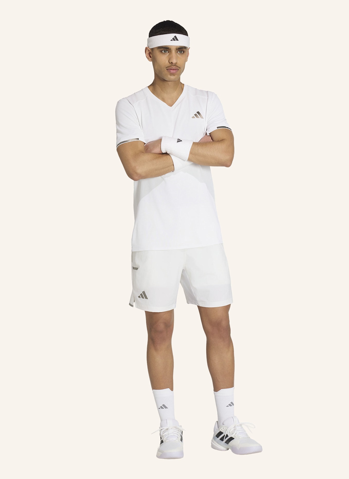 adidas TENNIS CLIMACOOL+ FREELIFT T-SHIRT PRO: WEISS