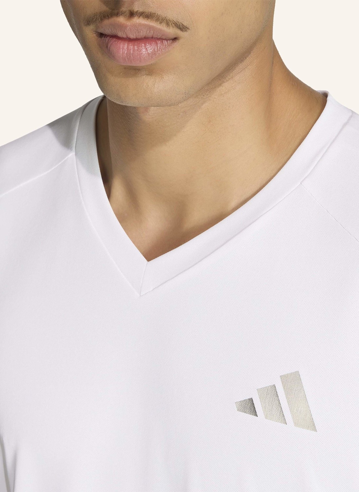 adidas TENNIS CLIMACOOL+ FREELIFT T-SHIRT PRO: WEISS