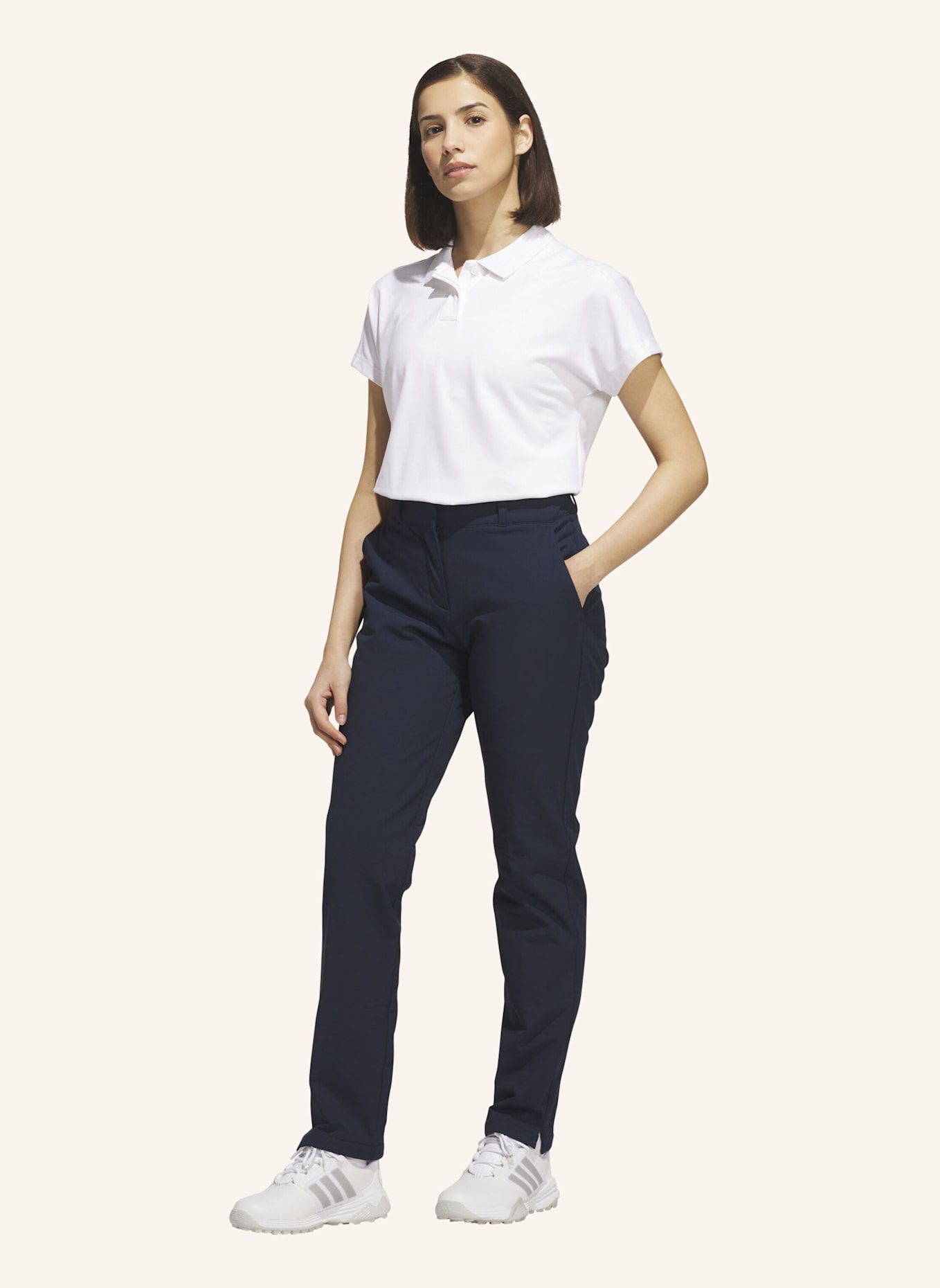 adidas ULTIMATE365+ CLIMAWARM SLIM HOSE: BLAU