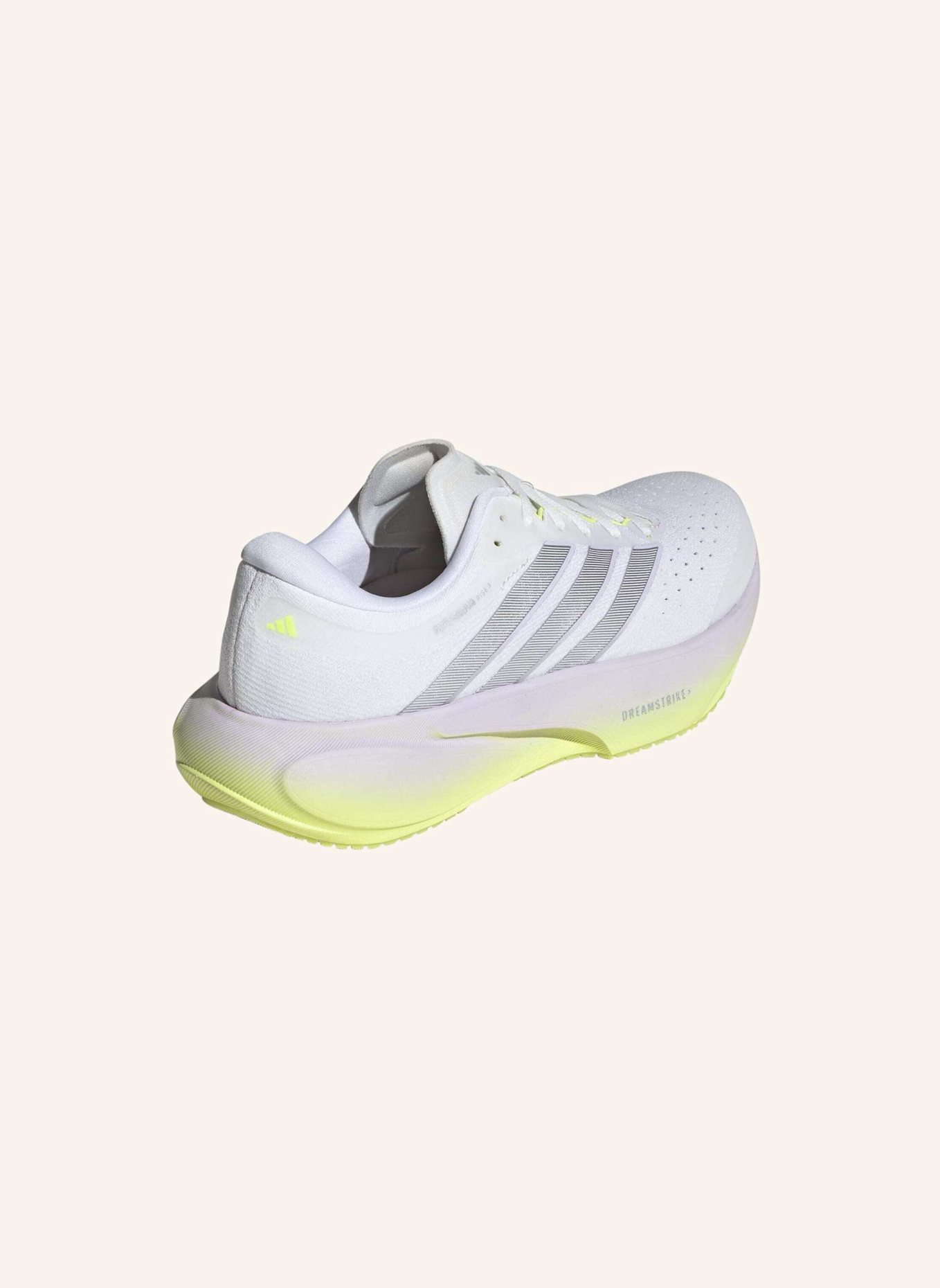 adidas Laufschuhe SUPERNOVA RISE 3: WEISS/ SILBER/ LILA