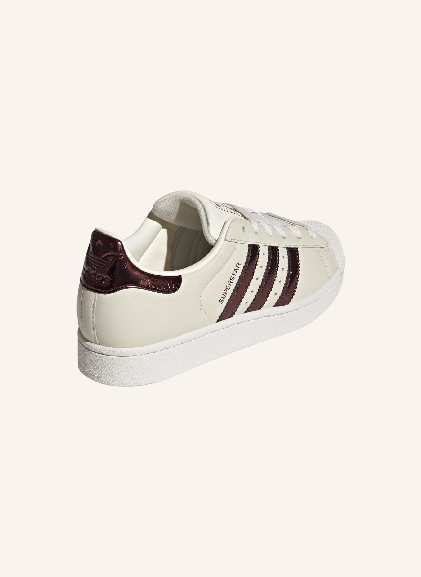adidas Originals ADIDAS SUPERSTAR II SCHUH: WEISS/ ROT/ GOLD