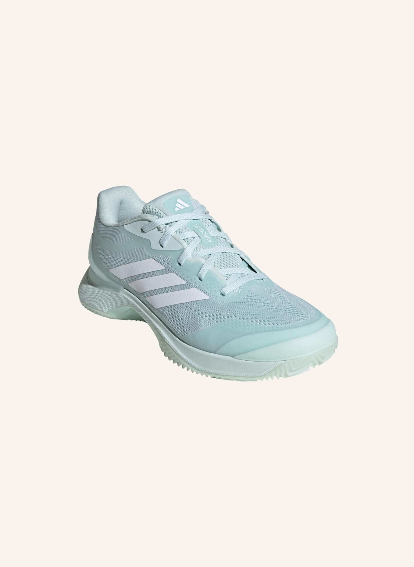 adidas Tennisschuhe AVACOURT 3 CLAY,: GRÜN/ WEISS