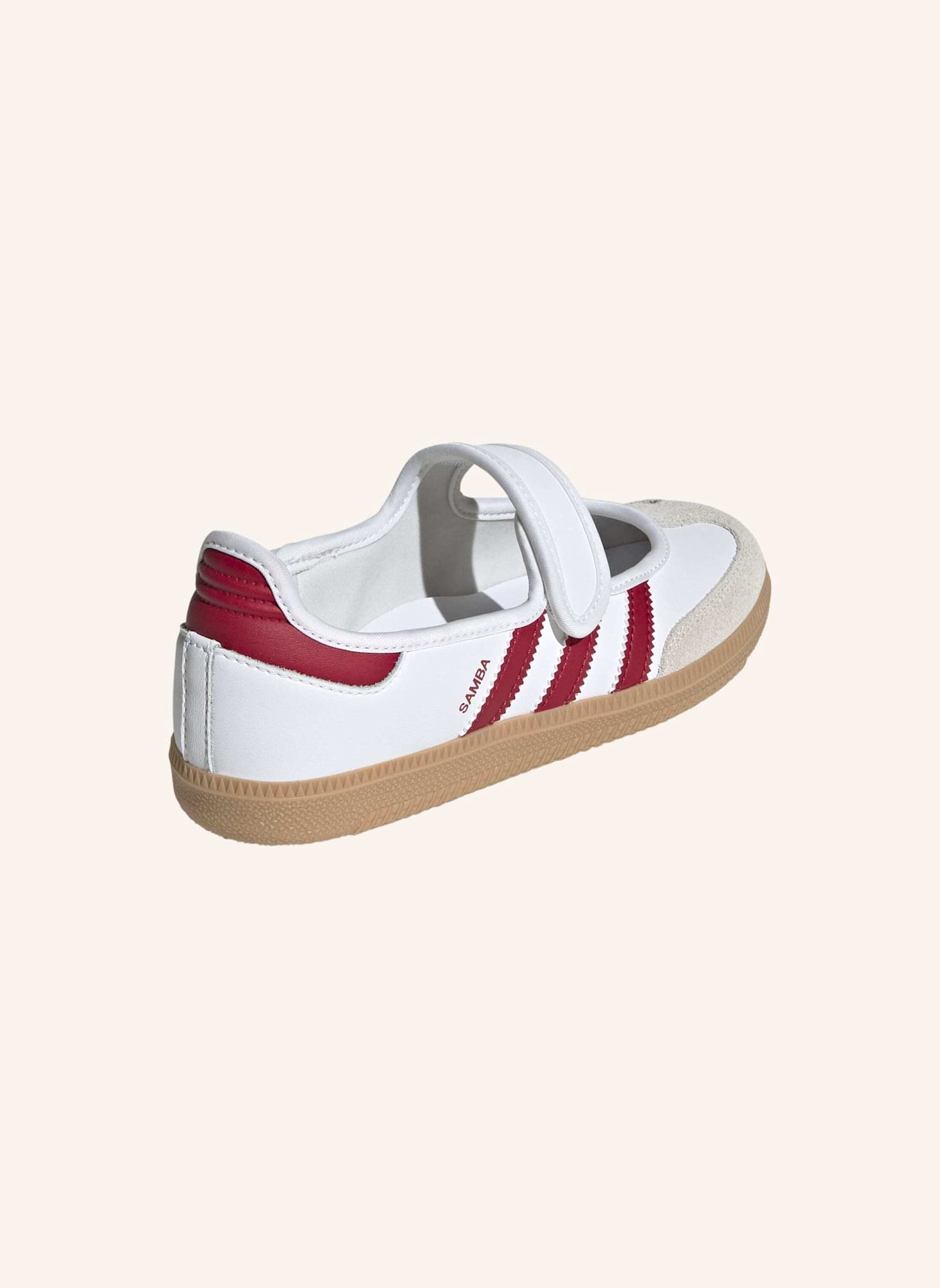 adidas Originals SAMBA JANE SCHUH KINDER: WEISS/ ROT/ BEIGE