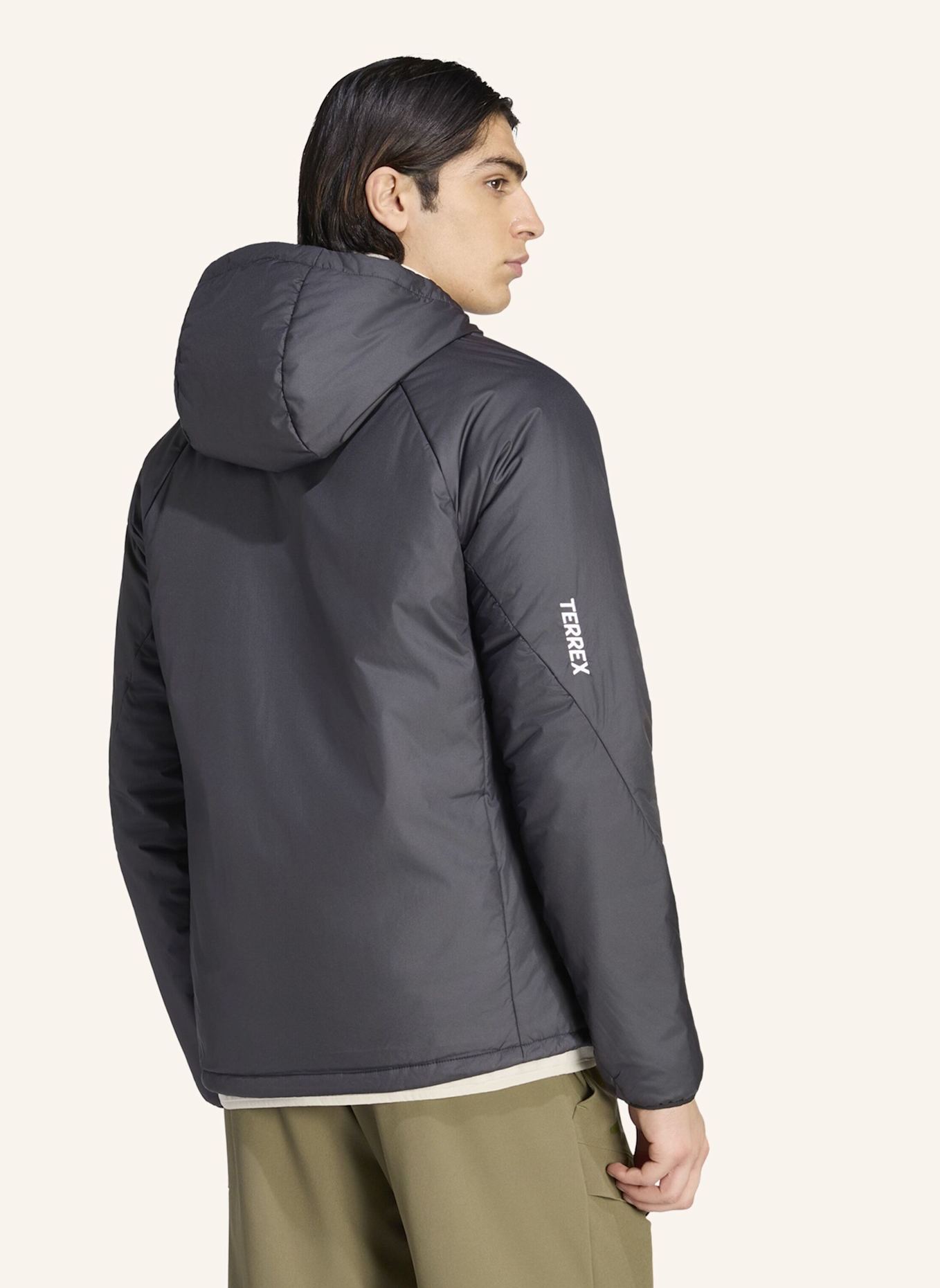 adidas TERREX TERREX MULTI CLIMAWARM KAPUZENJACKE, ISOLIERT: SCHWARZ