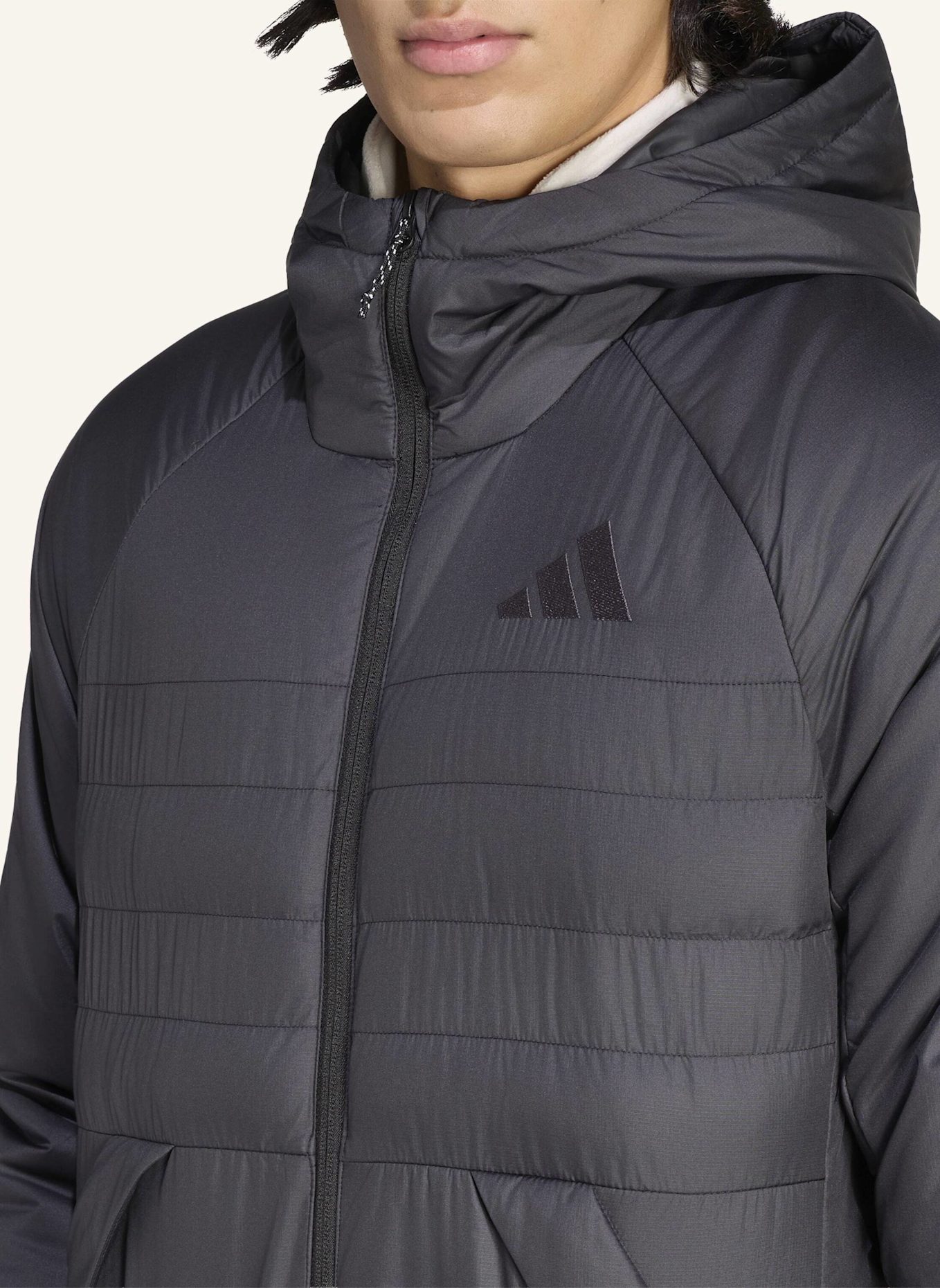 adidas TERREX TERREX MULTI CLIMAWARM KAPUZENJACKE, ISOLIERT: SCHWARZ