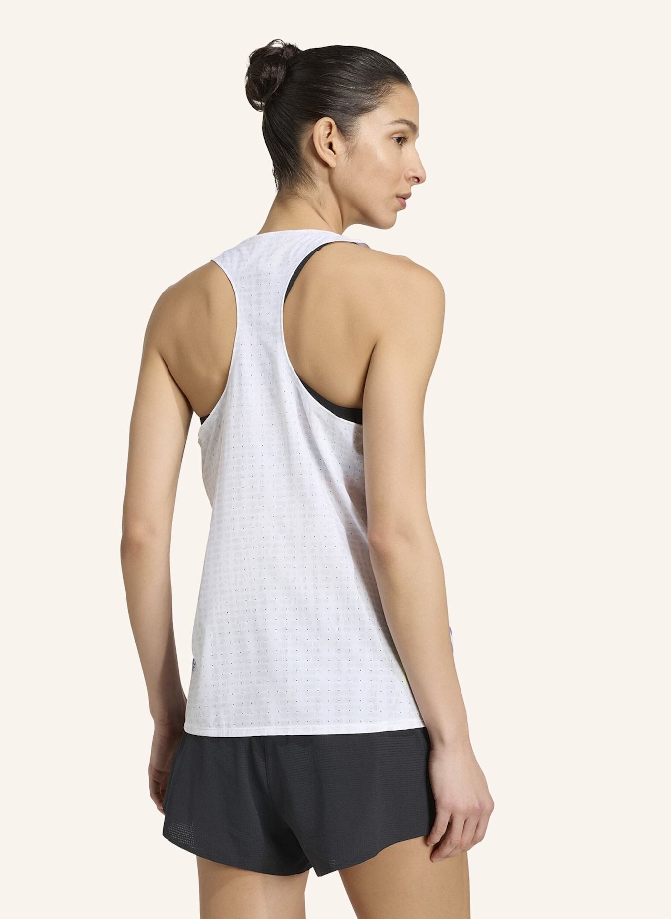 adidas Tanktop ADIZERO: WEISS