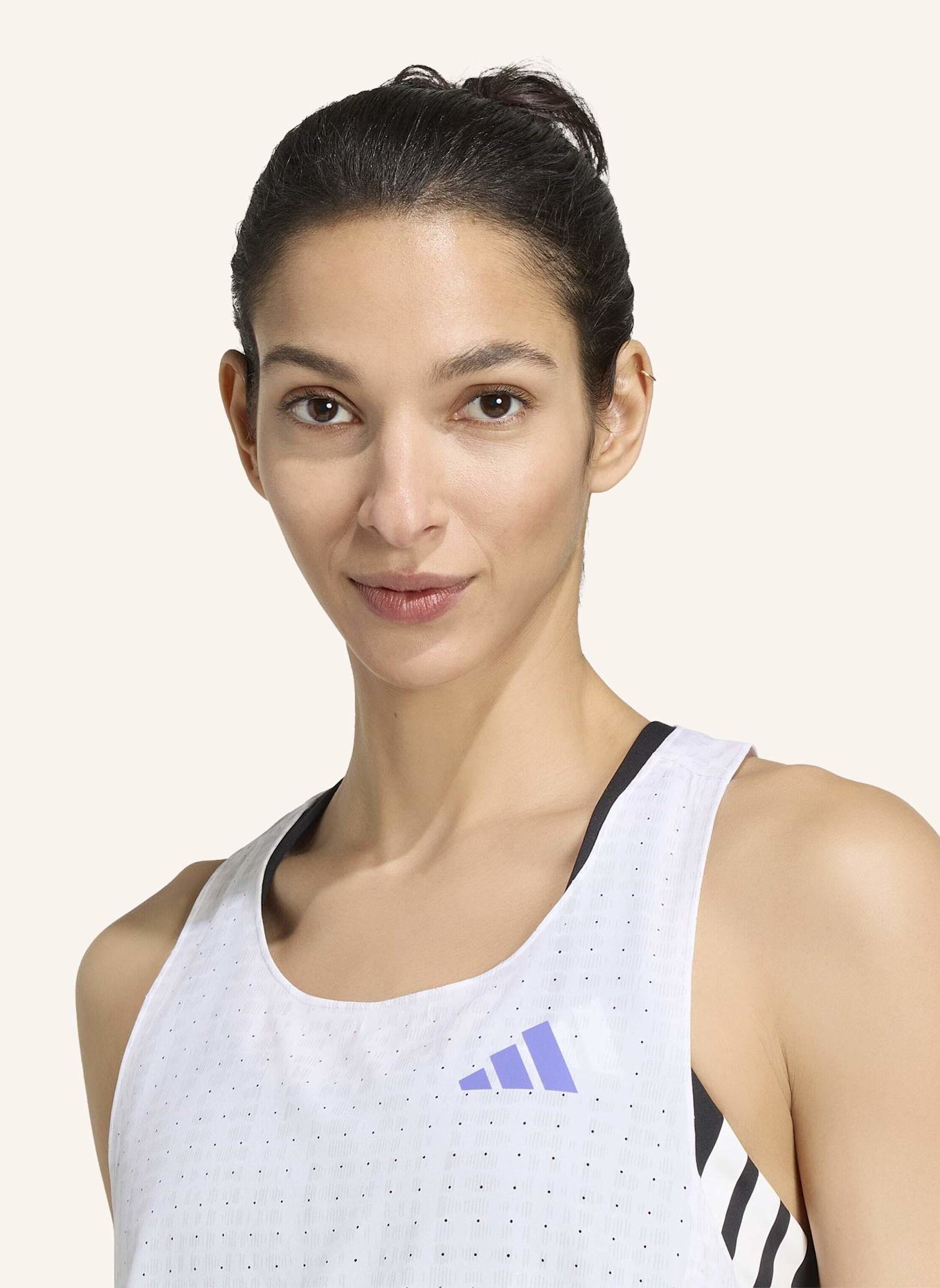 adidas Tanktop ADIZERO: WEISS