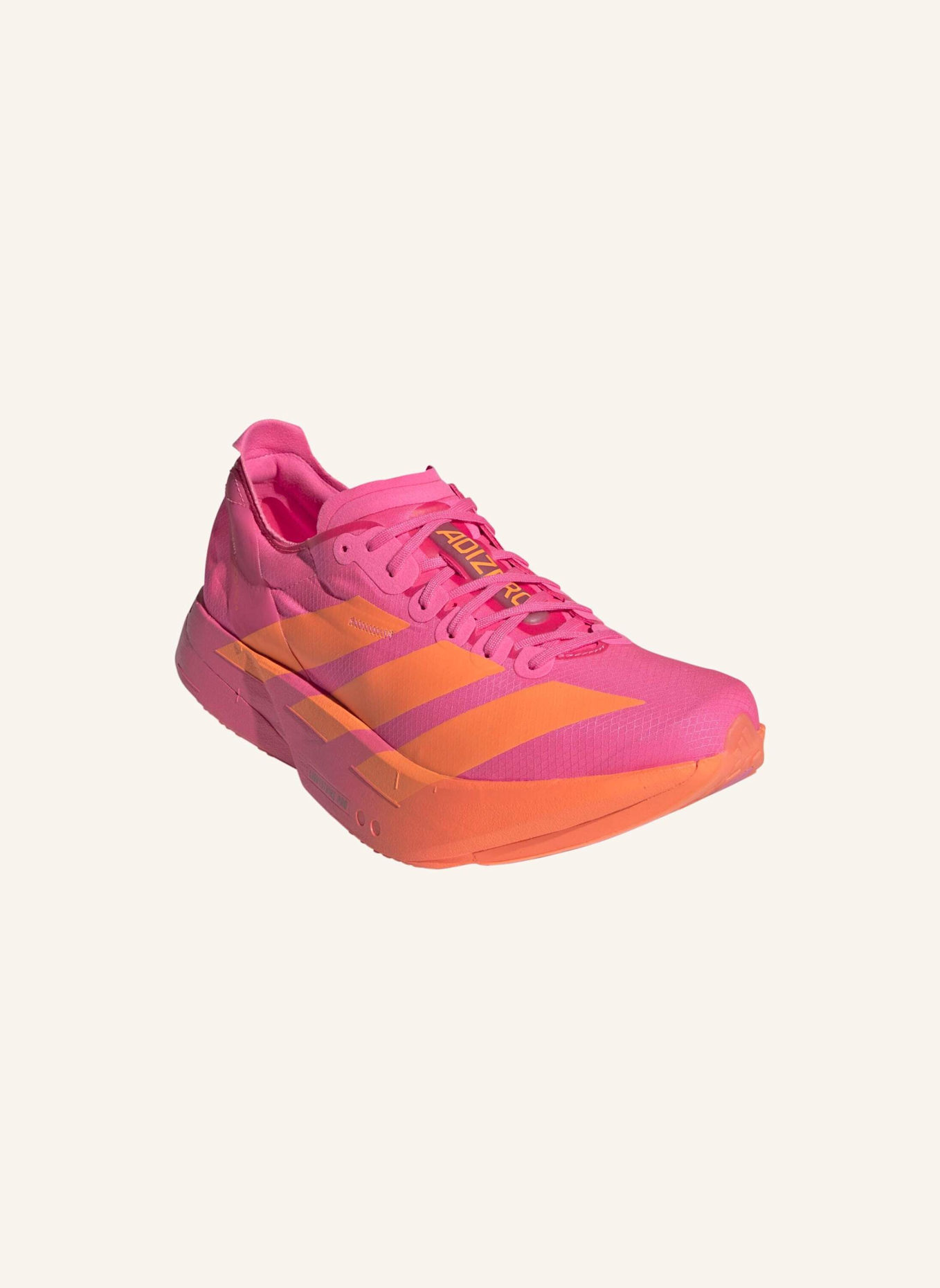 adidas Laufschuhe ADIZERO ADIOS PRO 4: ROSA/ ORANGE/ GRAU