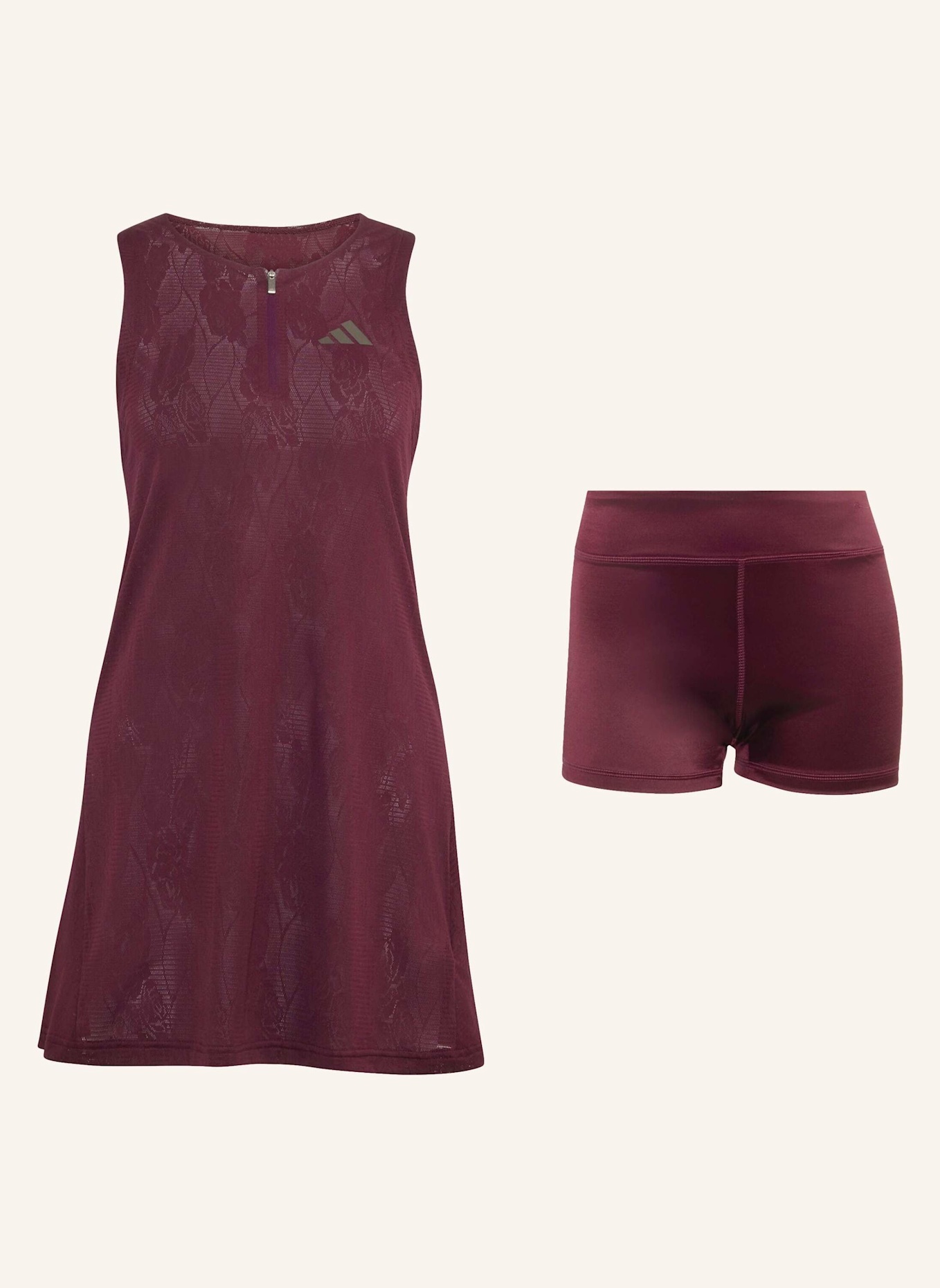 adidas TENNIS CLIMACOOL PRO SPITZENKLEID: ROT