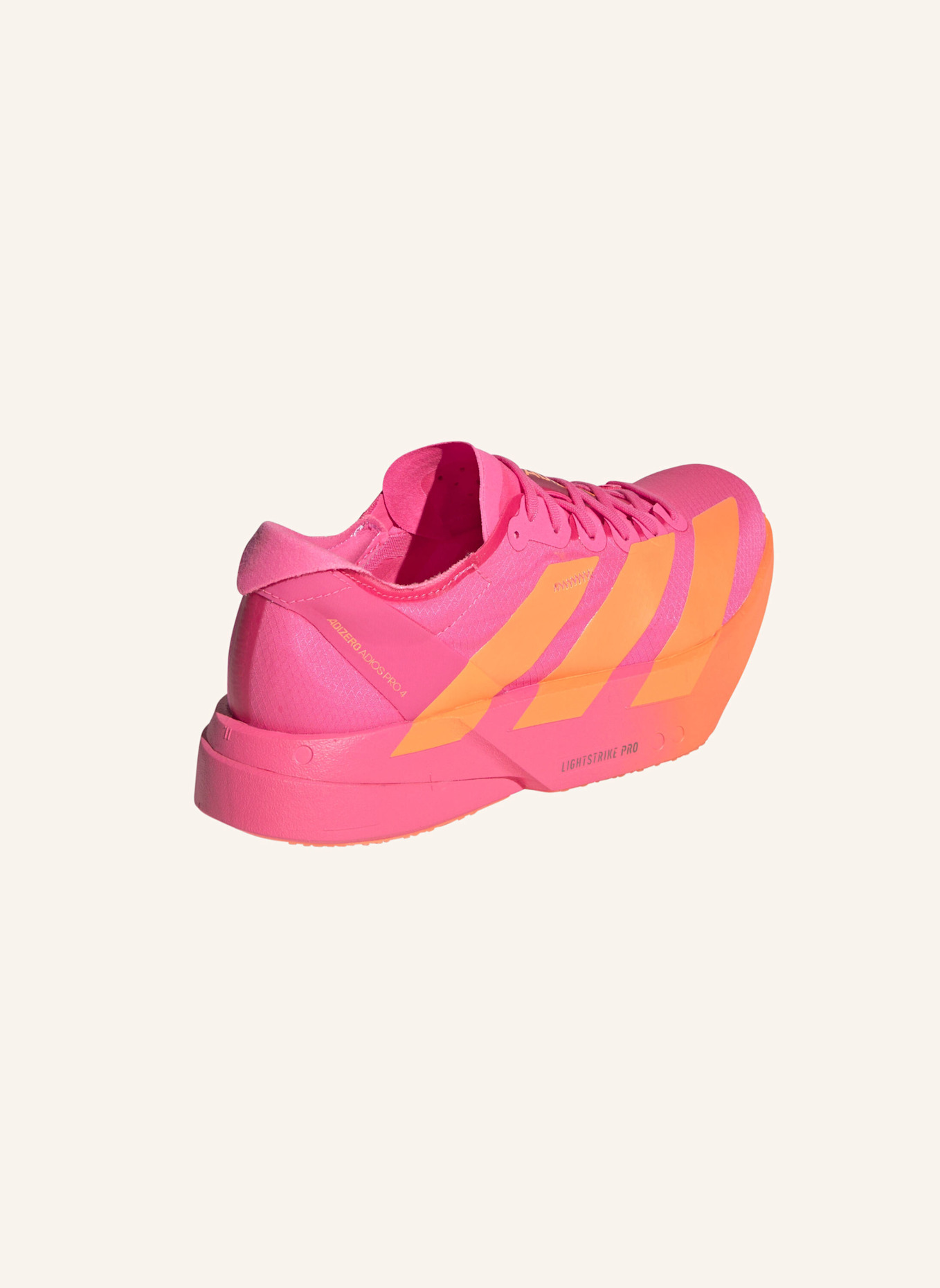 adidas Laufschuhe ADIZERO ADIOS PRO 4: ROSA/ ORANGE/ GRAU