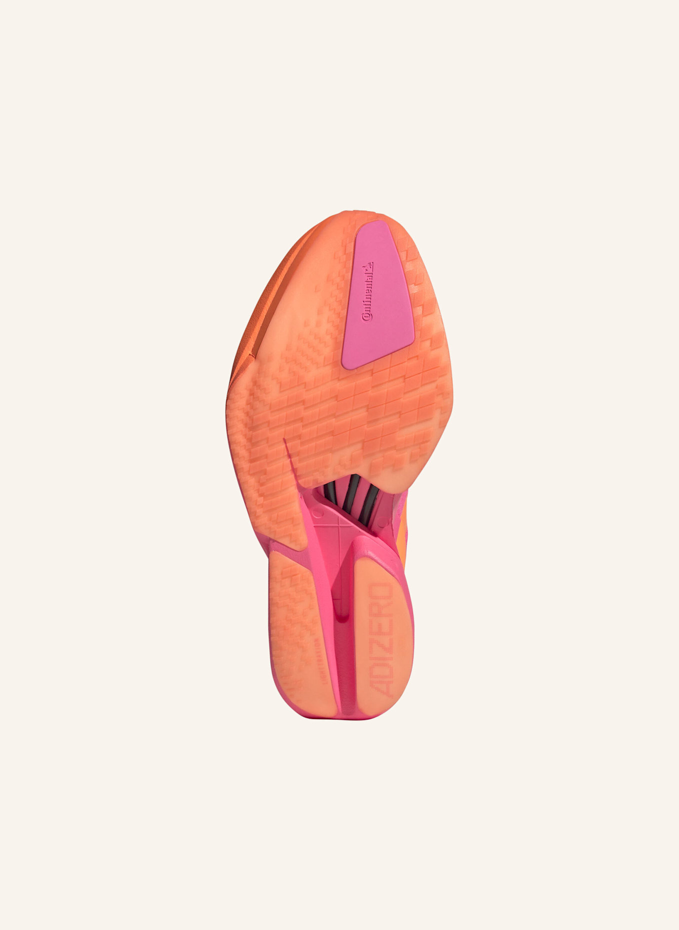 adidas Laufschuhe ADIZERO ADIOS PRO 4: ROSA/ ORANGE/ GRAU