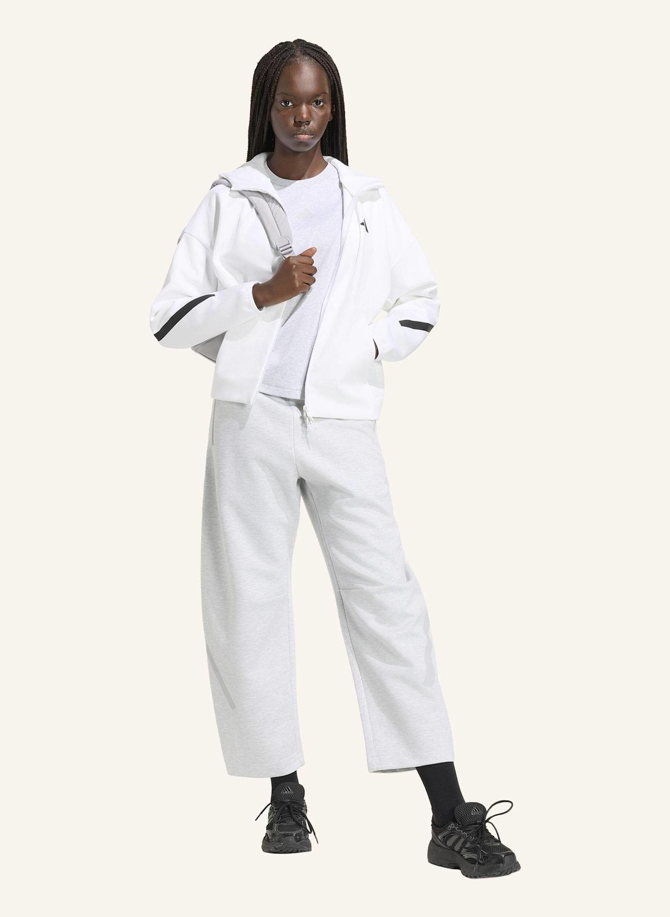 adidas Sweatjacke Z.N.E.: WEISS