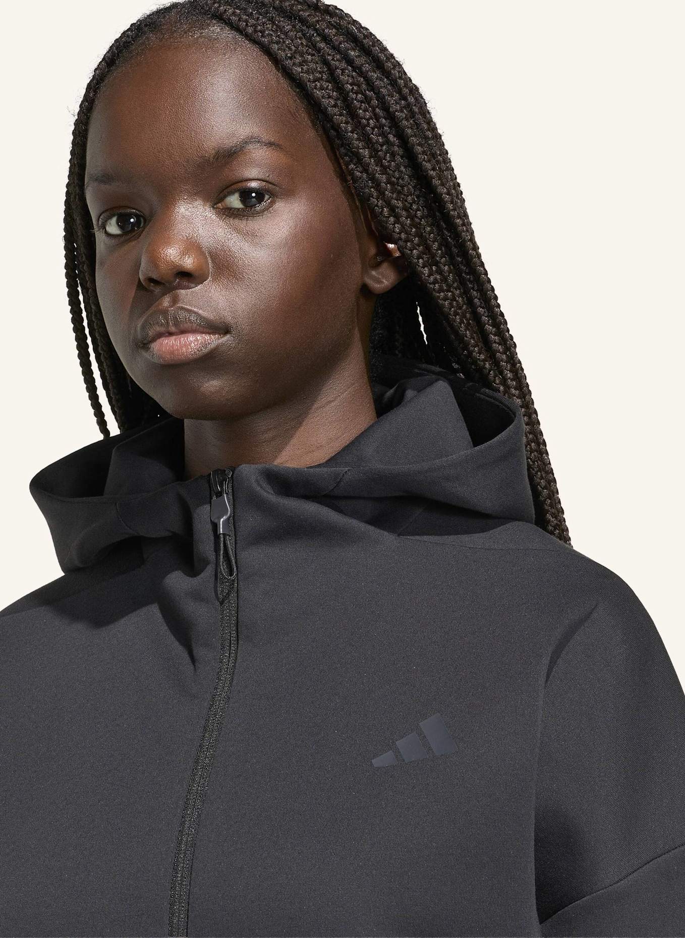 adidas Sweatjacke Z.N.E.: SCHWARZ