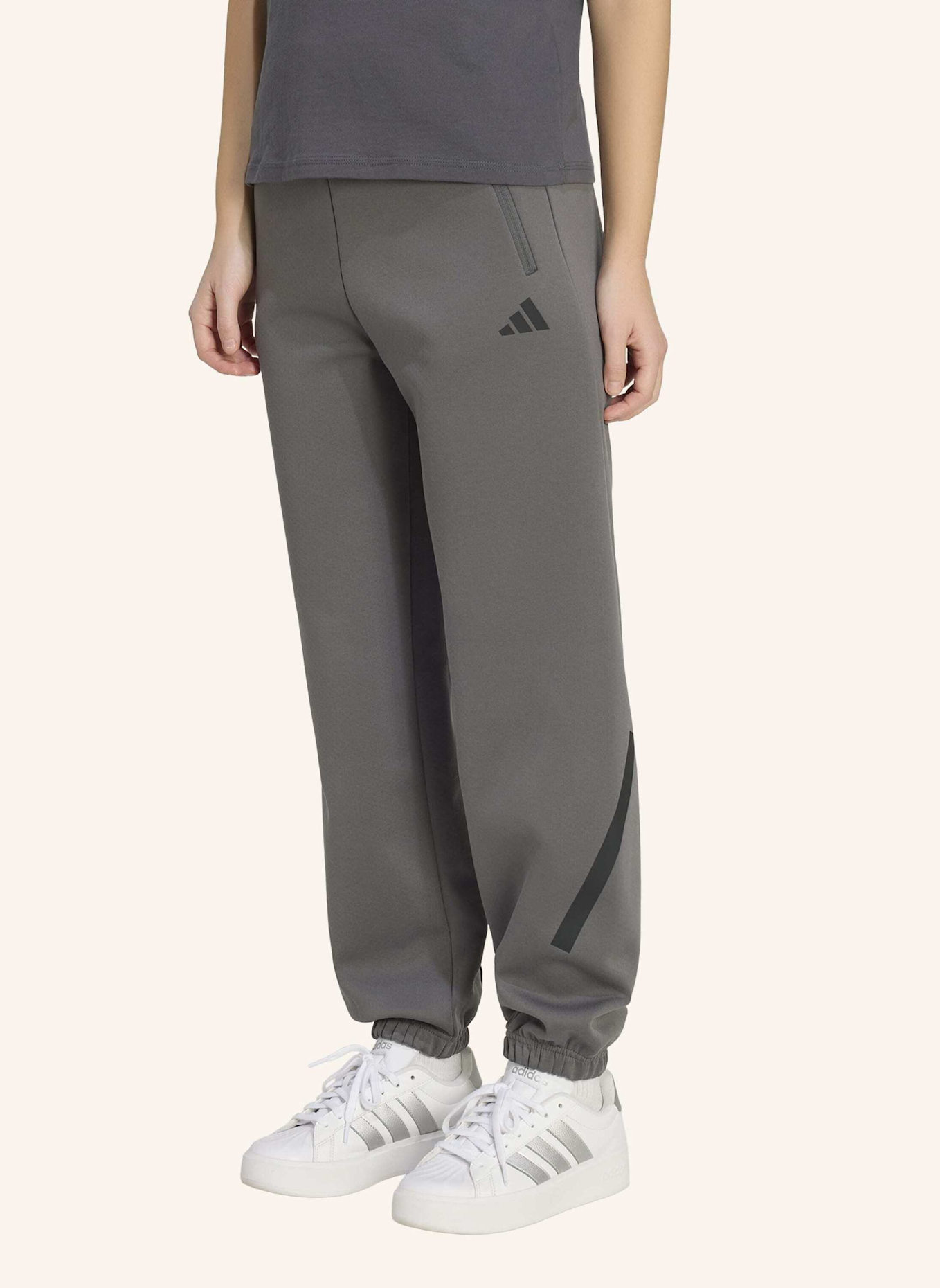 adidas ADIDAS Z.N.E. HOSE: GRAU