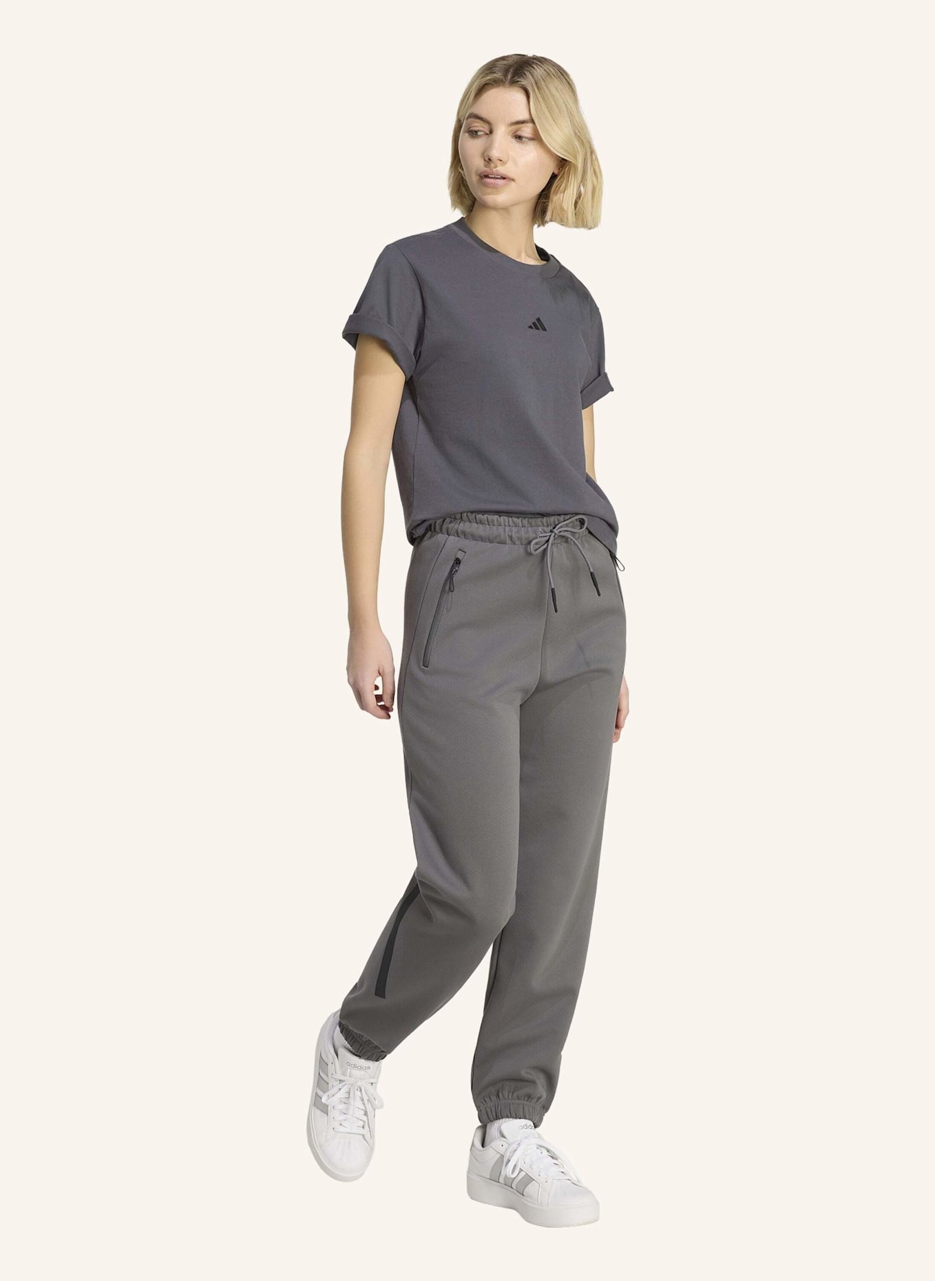 adidas ADIDAS Z.N.E. HOSE: GRAU