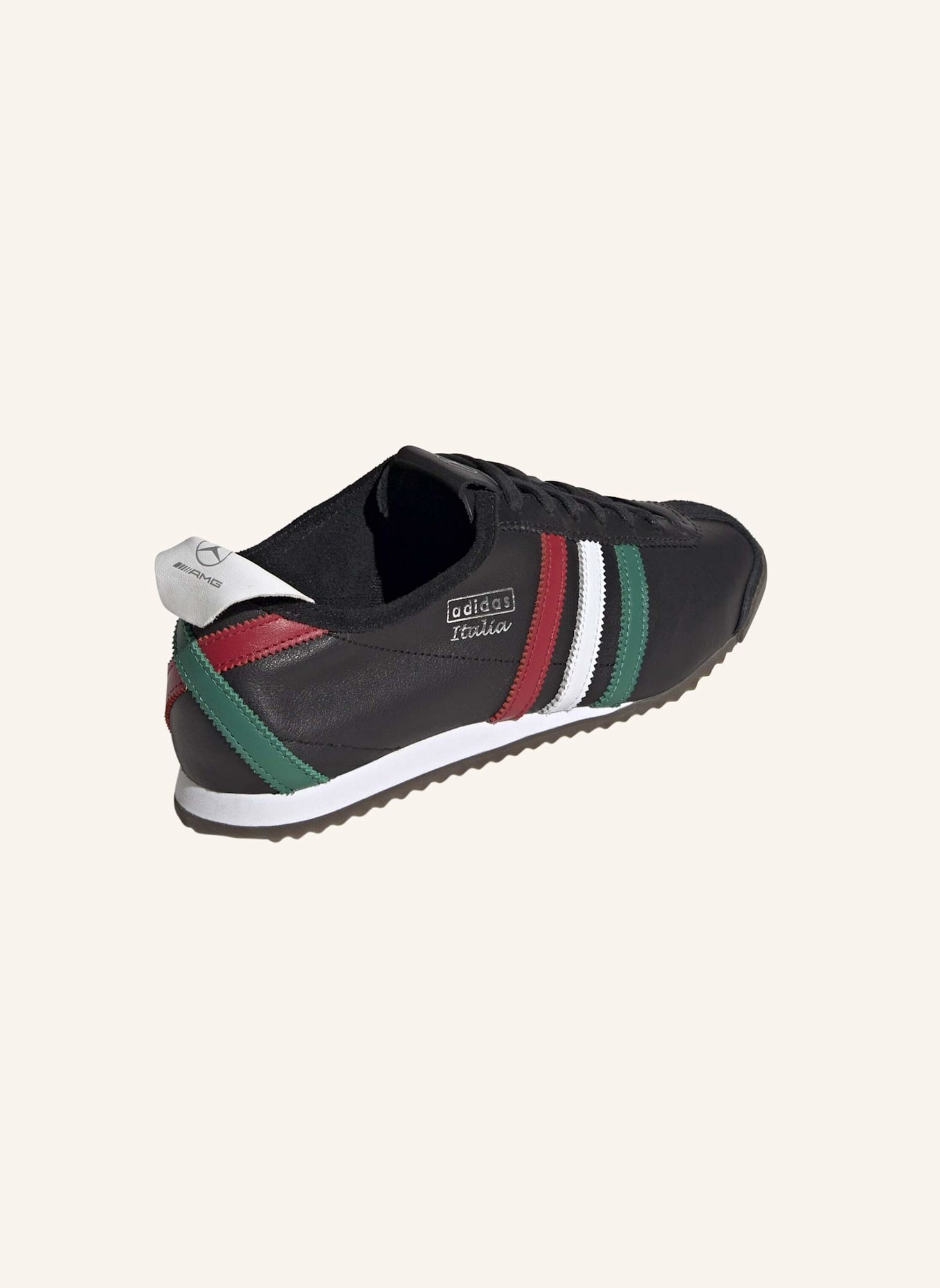 adidas Originals ITALIA 60S MERCEDES SCHUH: SCHWARZ/ GRÜN/ ROT