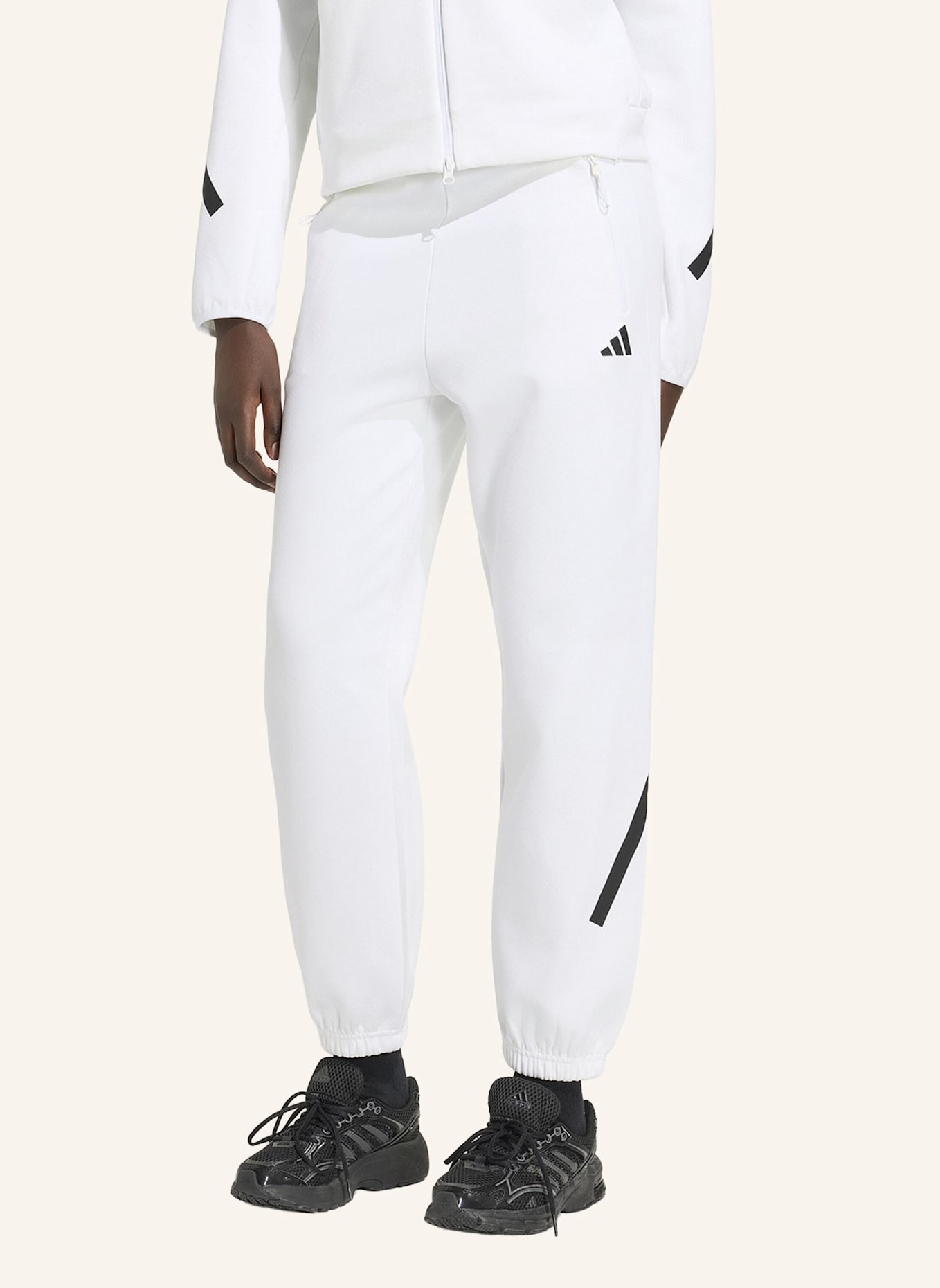 adidas ADIDAS Z.N.E. HOSE: WEISS