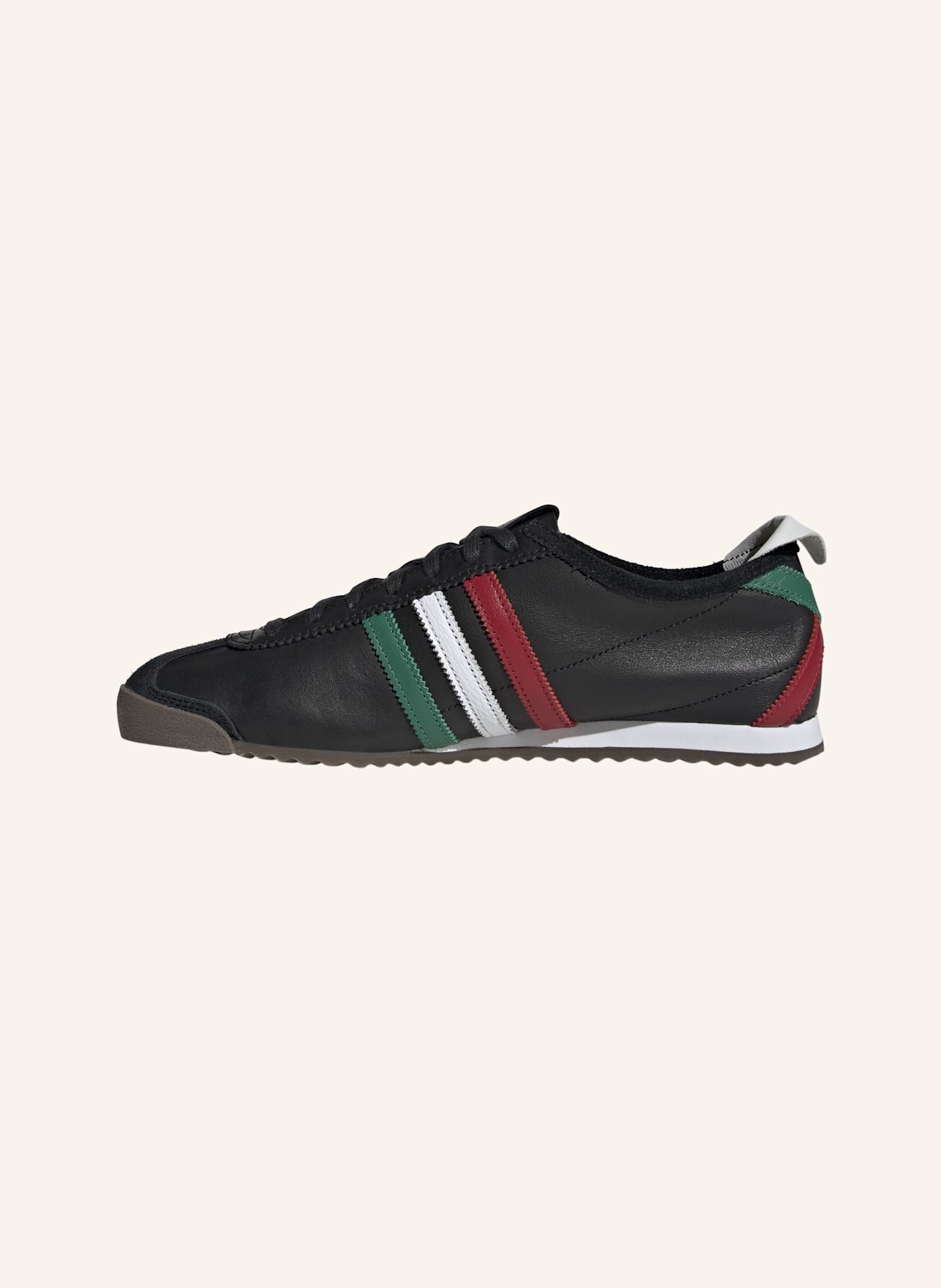 adidas Originals ITALIA 60S MERCEDES SCHUH: SCHWARZ/ GRÜN/ ROT