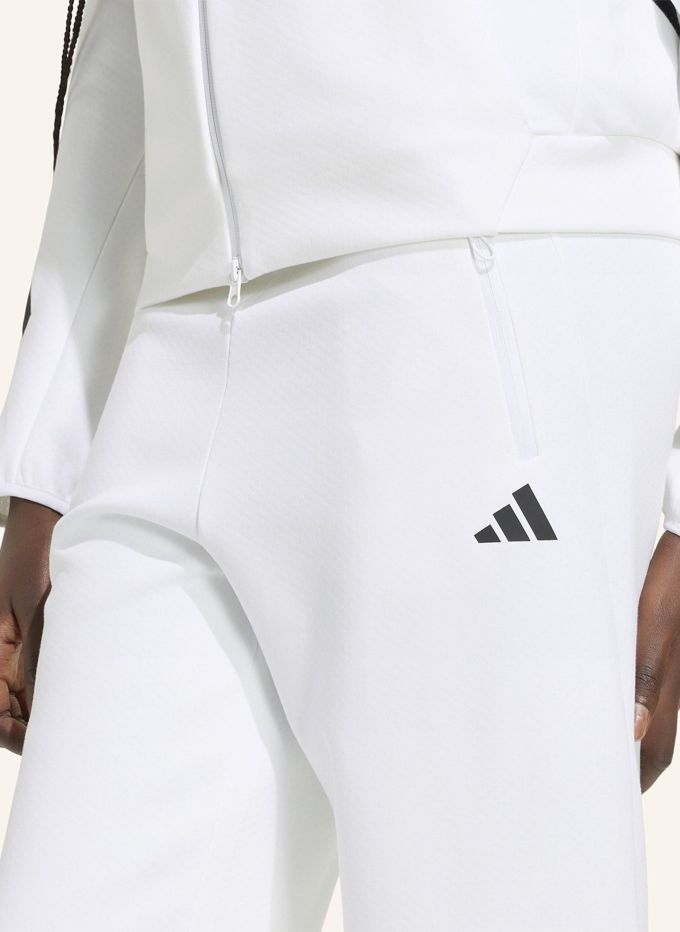 adidas ADIDAS Z.N.E. HOSE: WEISS