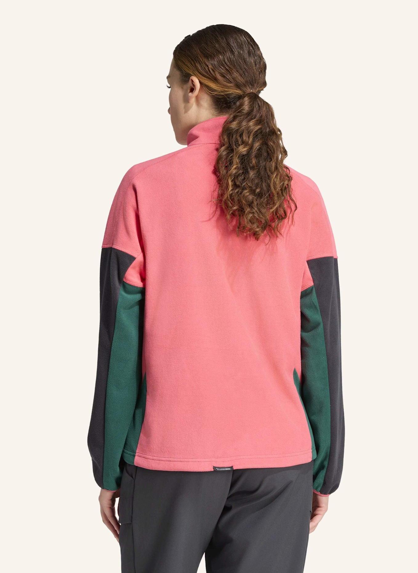 adidas TERREX Fleece-Troyer TERREX MULTI CLIMAWARM: GRAU