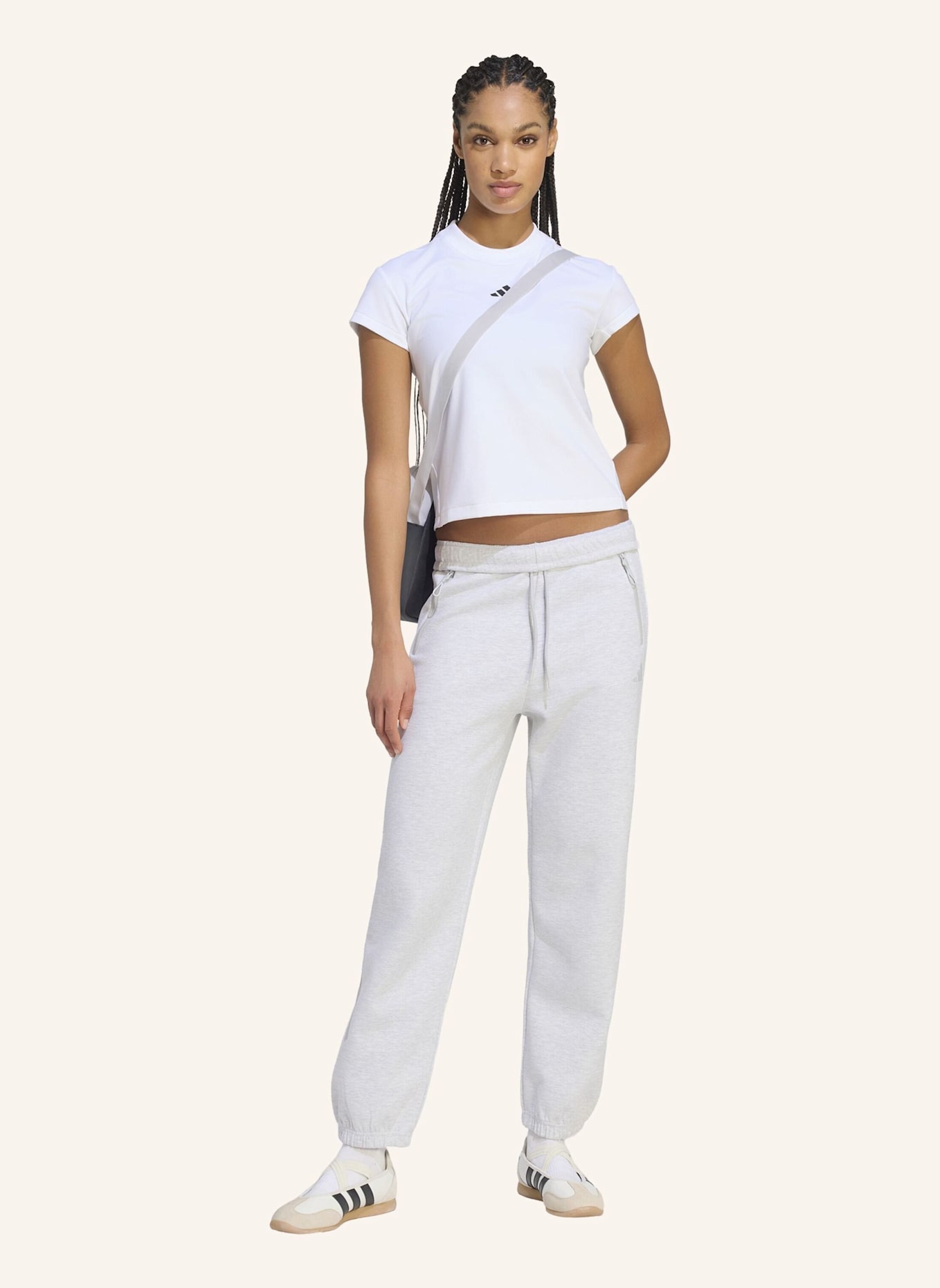 adidas ADIDAS Z.N.E. HOSE: GRAU