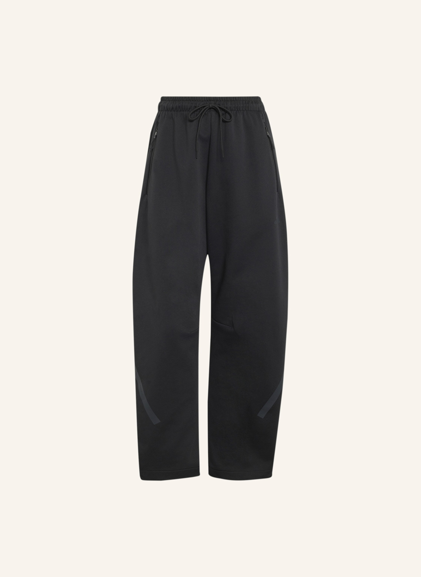 adidas ADIDAS Z.N.E. HOSE OFFENER SAUM: SCHWARZ