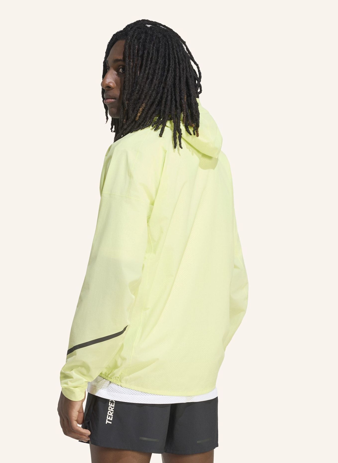 adidas TERREX TERREX XPERIOR 2.5 LAYER LIGHT CLIMAPROOF JACKE: HELLGELB
