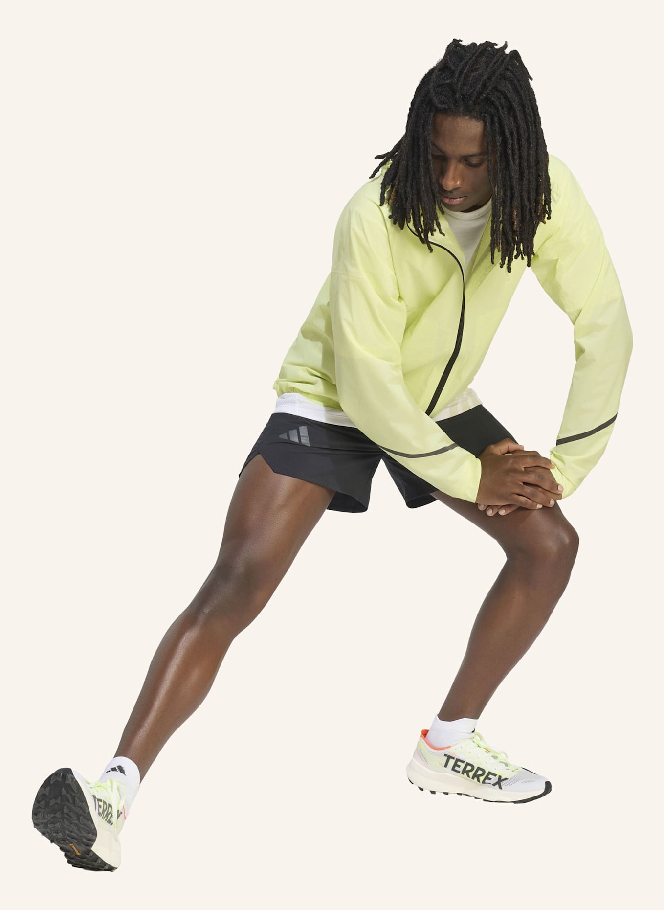 adidas TERREX TERREX XPERIOR 2.5 LAYER LIGHT CLIMAPROOF JACKE: HELLGELB