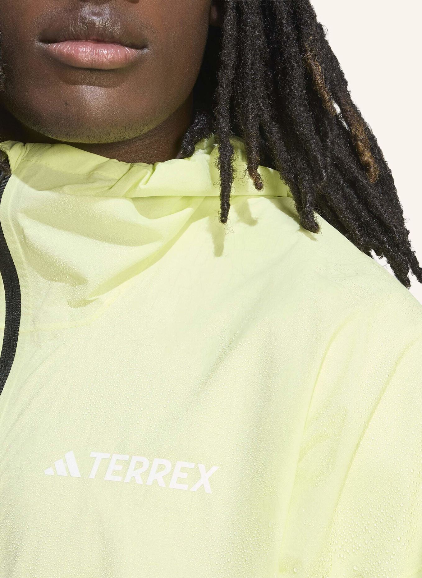 adidas TERREX TERREX XPERIOR 2.5 LAYER LIGHT CLIMAPROOF JACKE: HELLGELB