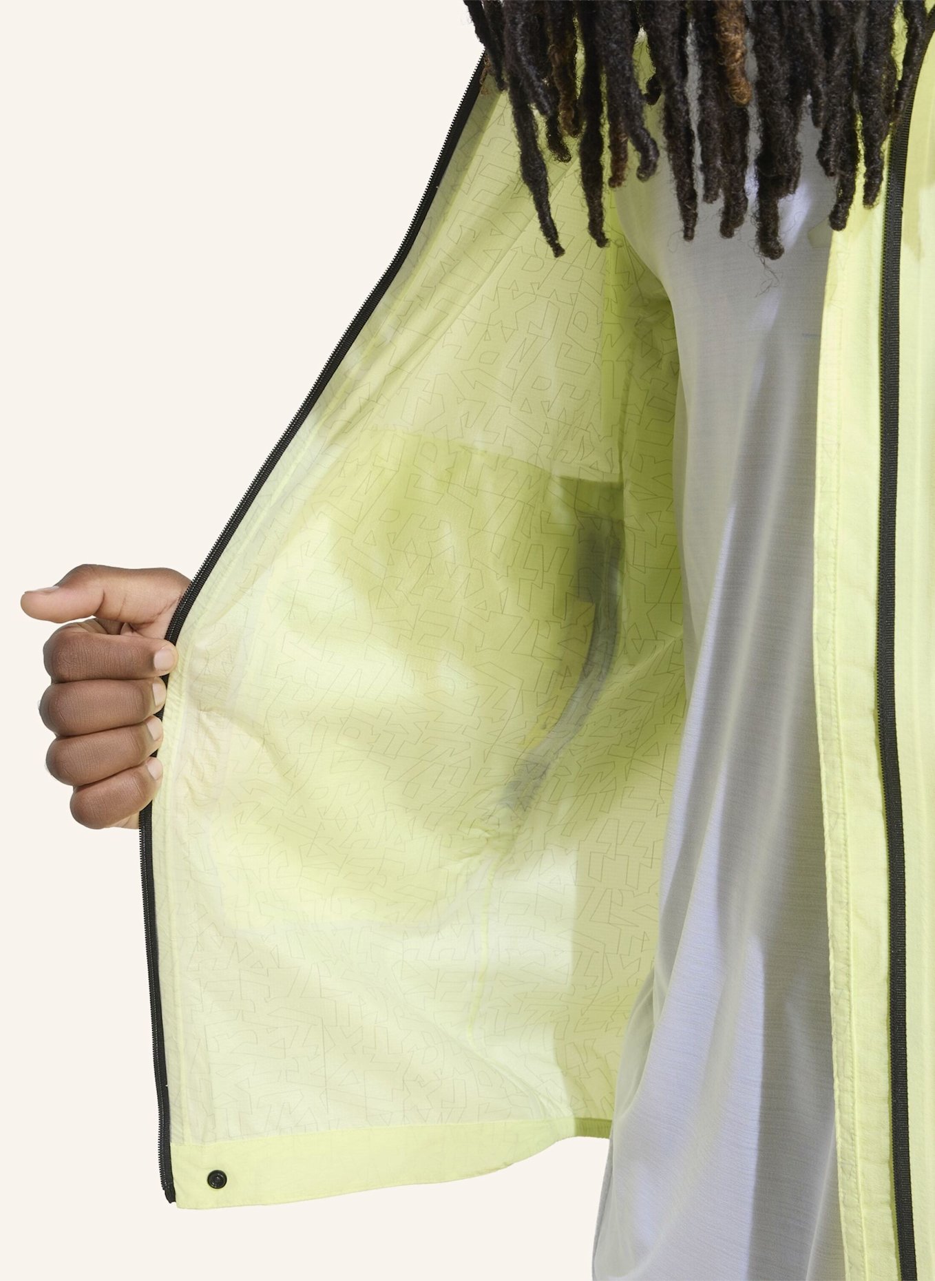 adidas TERREX TERREX XPERIOR 2.5 LAYER LIGHT CLIMAPROOF JACKE: HELLGELB
