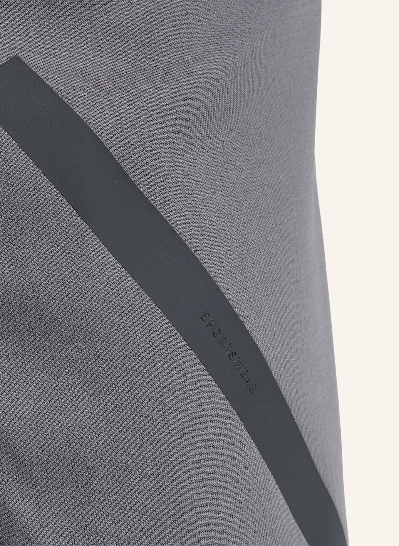 adidas ADIDAS Z.N.E. HOSE OFFENER SAUM: GRAU