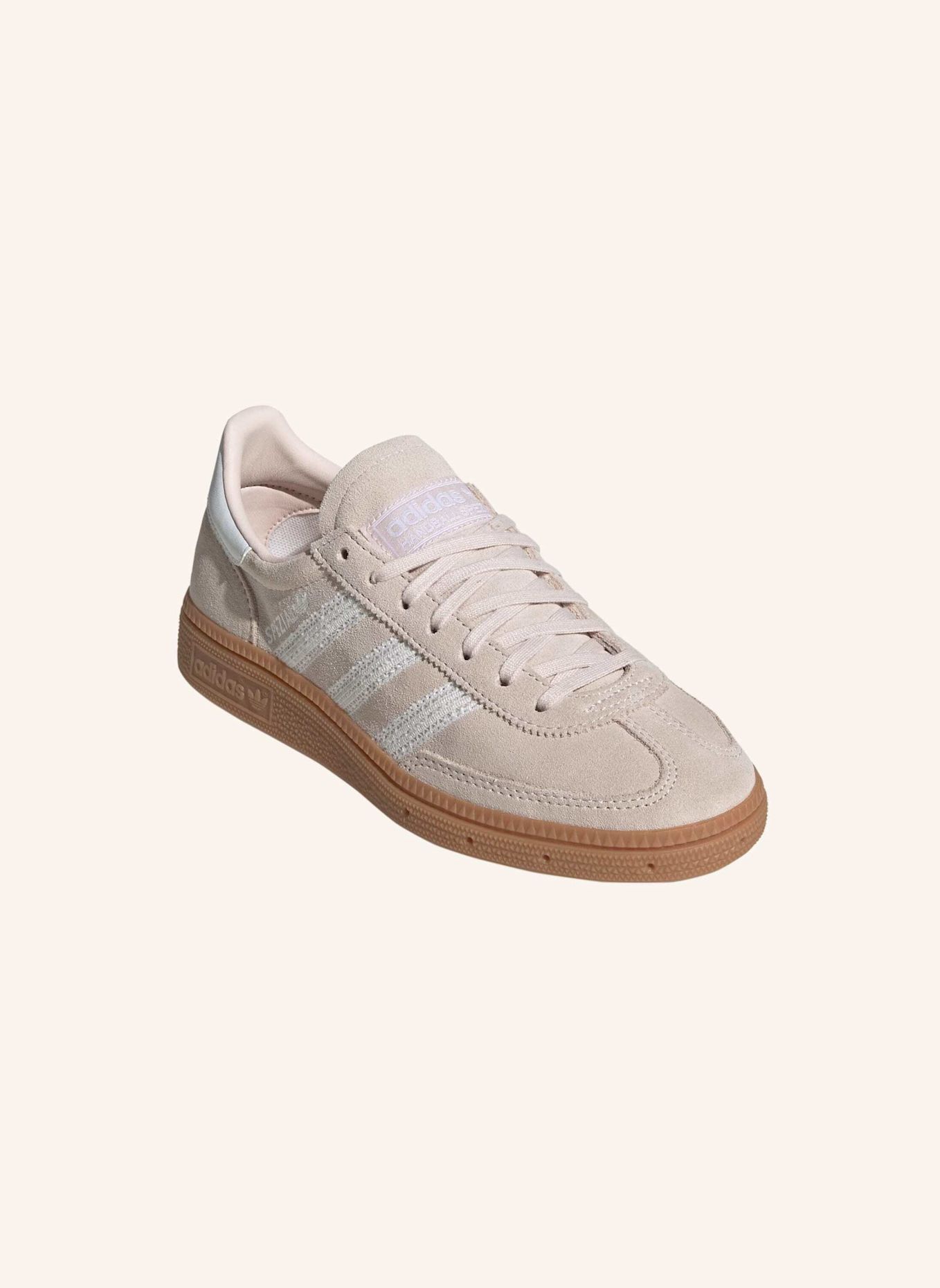 adidas Originals HANDBALL SPEZIAL SCHUH: GRAU/ WEISS/ BEIGE