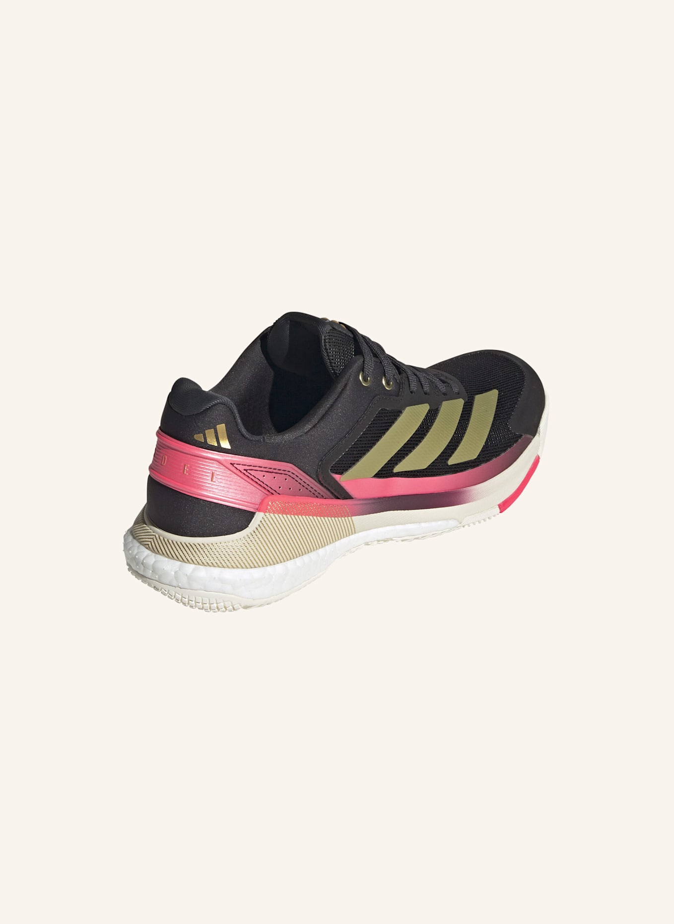 adidas CRAZYQUICK BOOST PADEL-SCHUH: SCHWARZ/ GOLD