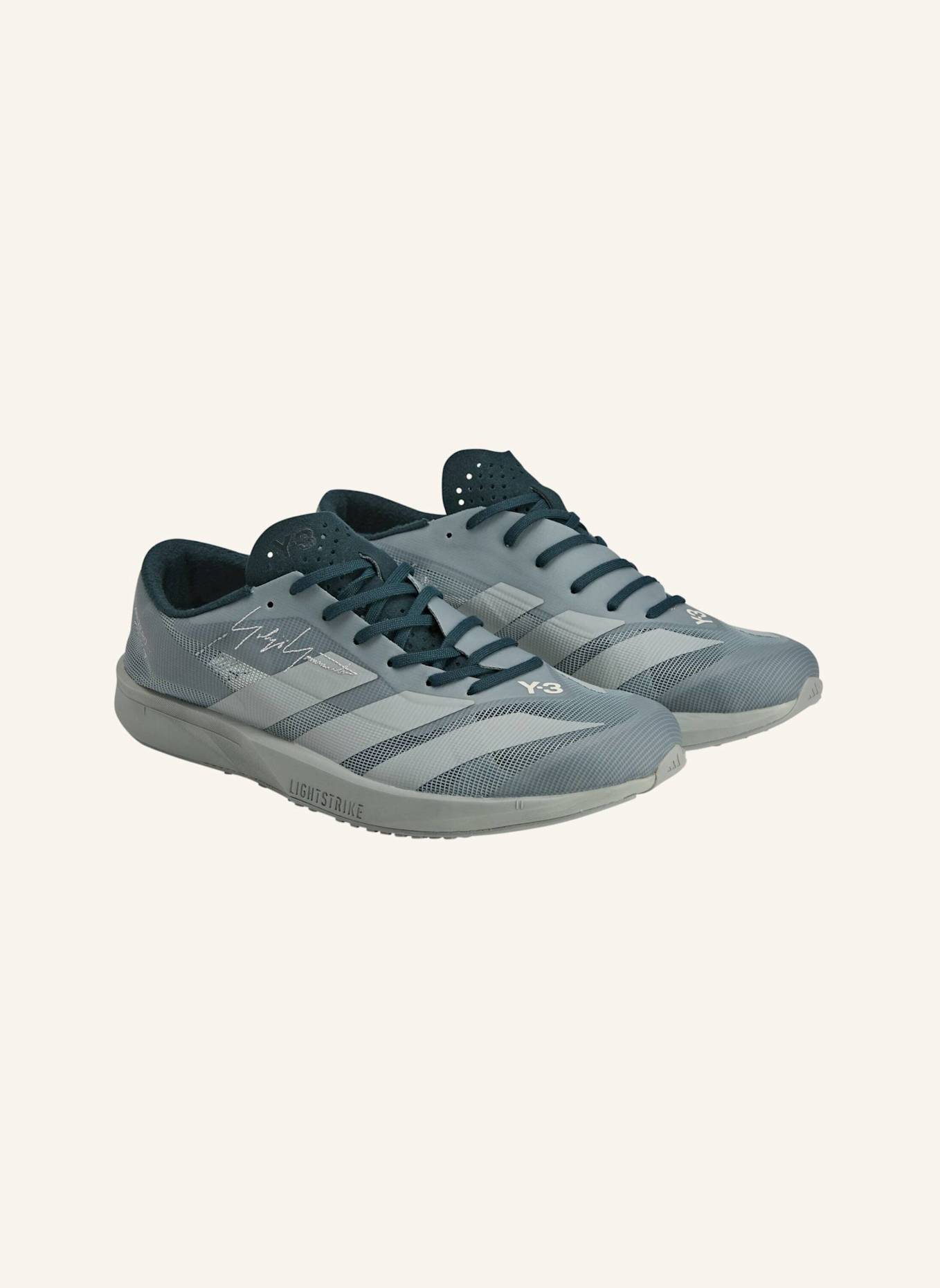 Y-3 Y-3 ADIZERO RC6 SCHUHE: WEISS/ GRÜN