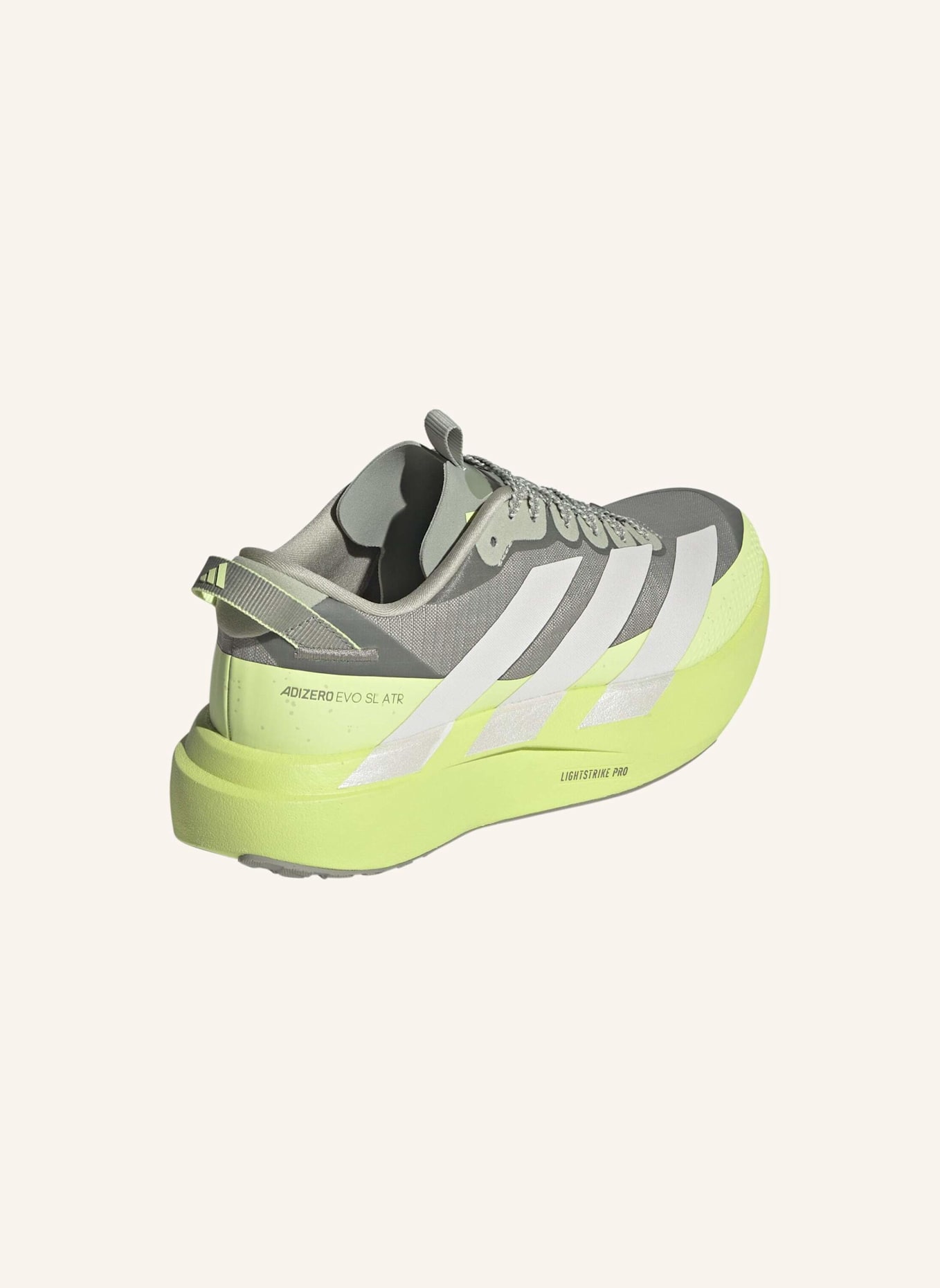 adidas ADIZERO EVO SL ATR SCHUH: GRÜN/ WEISS