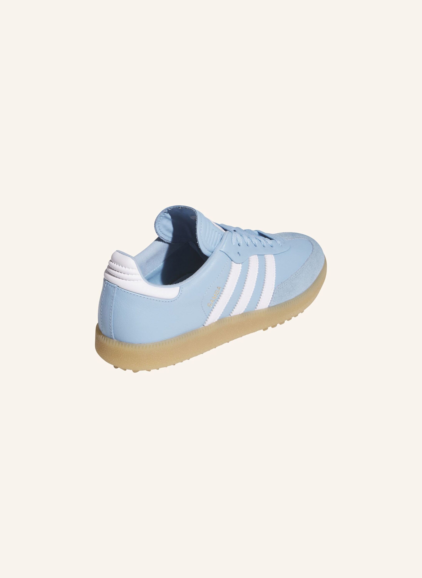 adidas Originals Golfschuhe SAMBA: BLAU/ WEISS/ BEIGE