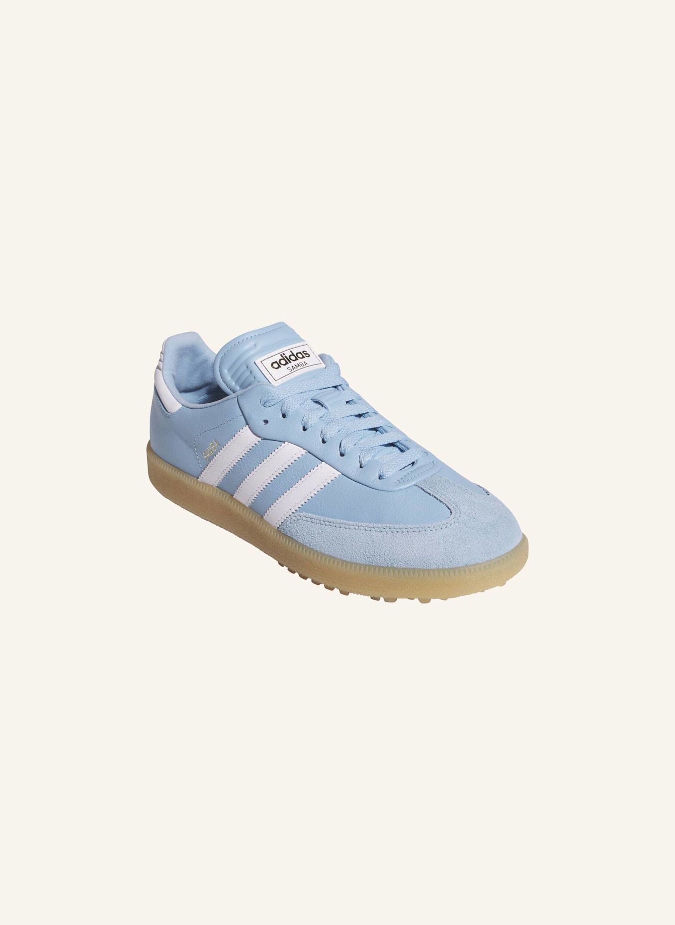 adidas Originals Golfschuhe SAMBA: BLAU/ WEISS/ BEIGE