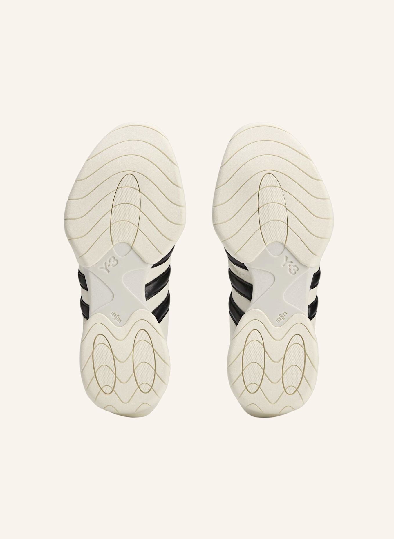 Y-3 Y-3 REGU MARY JANE SCHUH: WEISS/ SCHWARZ
