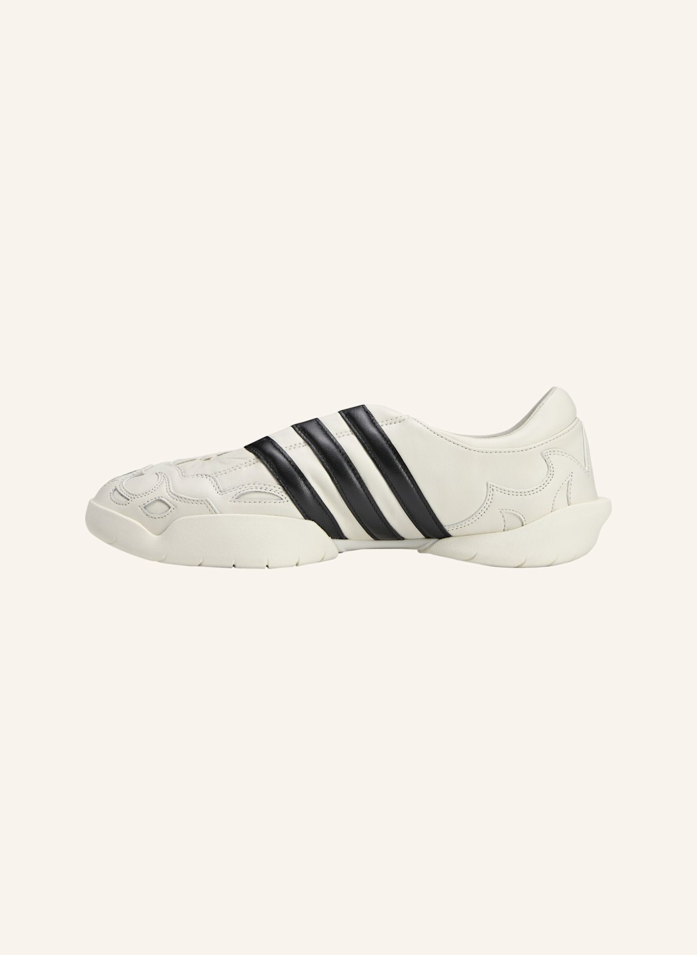 Y-3 Y-3 REGU MARY JANE SCHUH: WEISS/ SCHWARZ