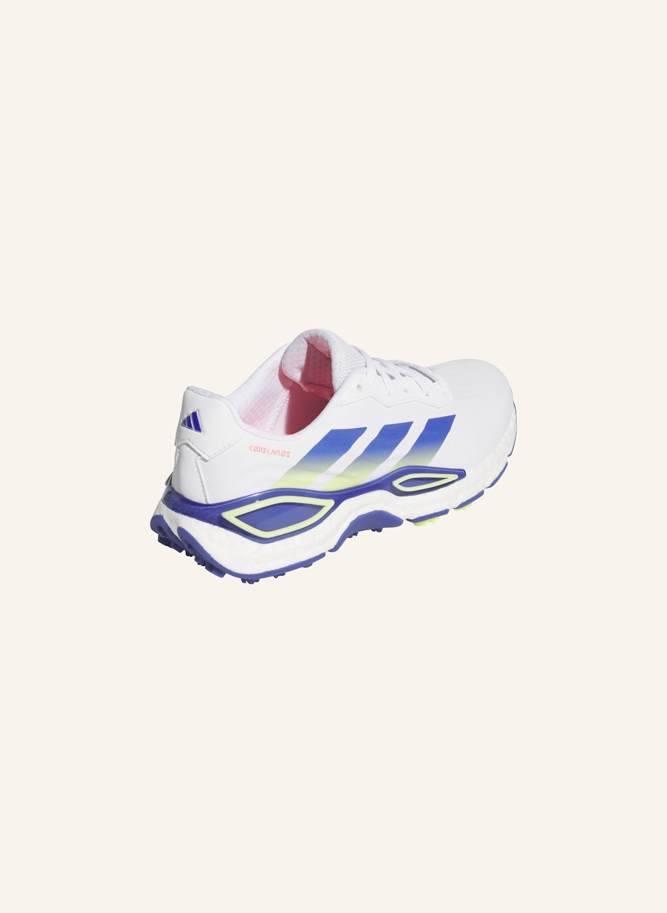 adidas CODECHAOS 27 GOLFSCHUH, OHNE SOFTSPIKES: WEISS