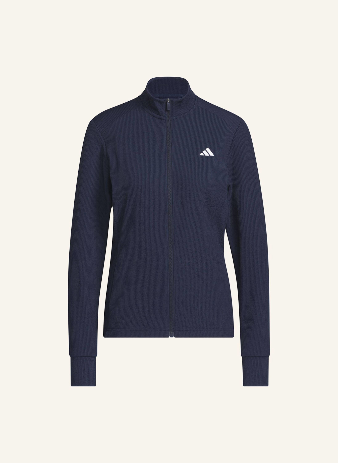 adidas PERFORMANCE TEXTURE FULL ZIP JACKE: BLAU